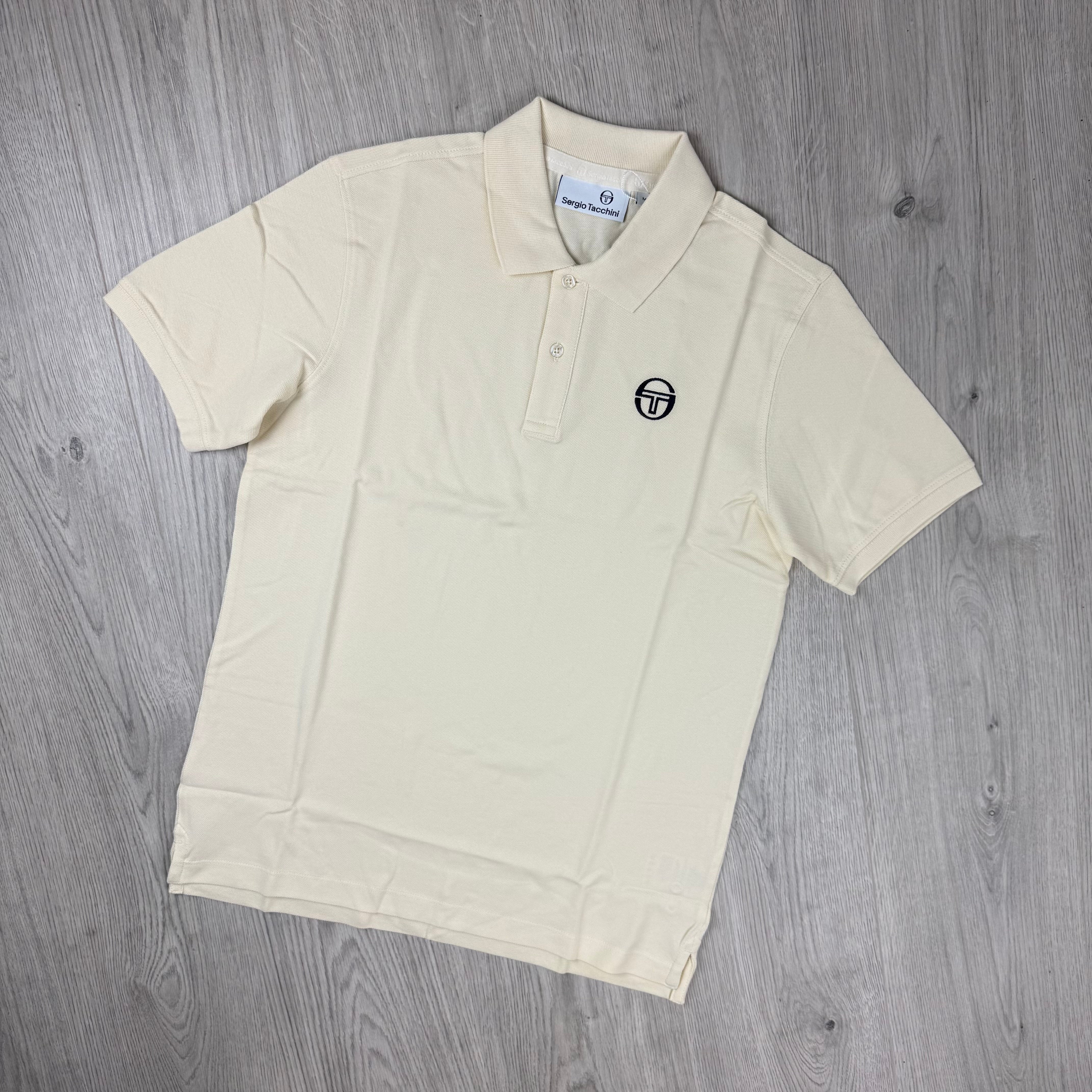 Sergio Tacchini 'Classica' Polo Shirt - Pearled Ivory