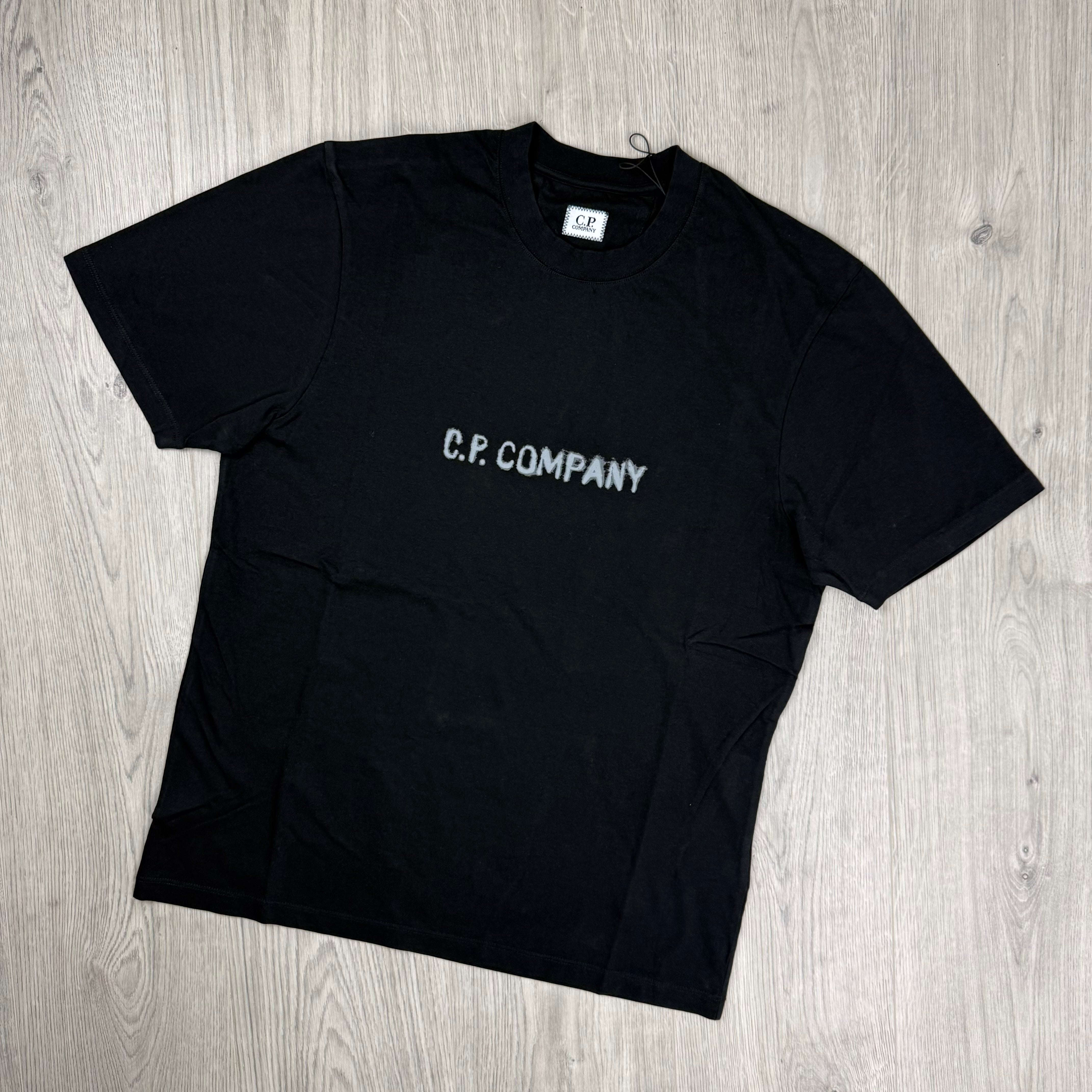CP Company Printed T-Shirt - Black