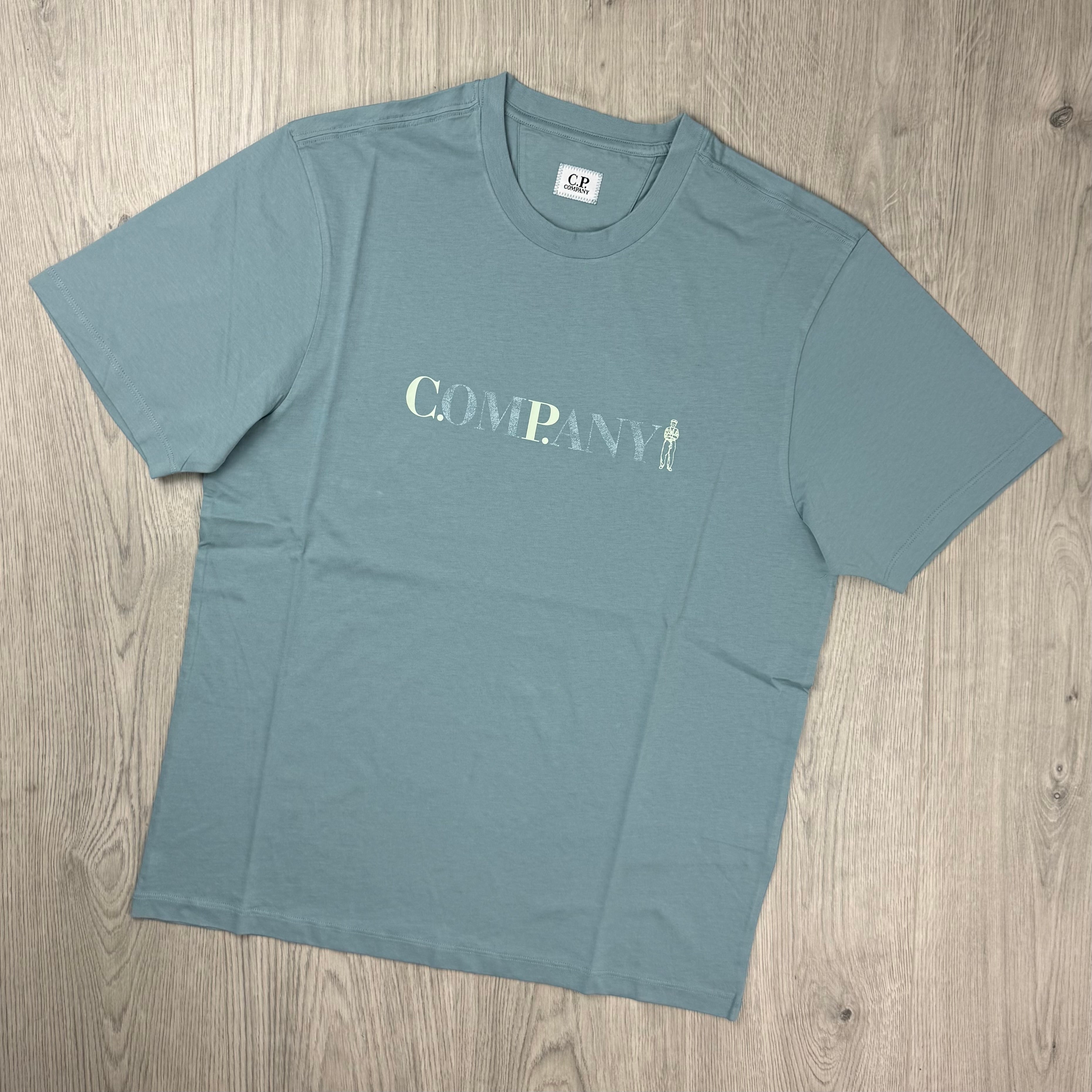 CP Company Sailor T-Shirt - Silver Blue