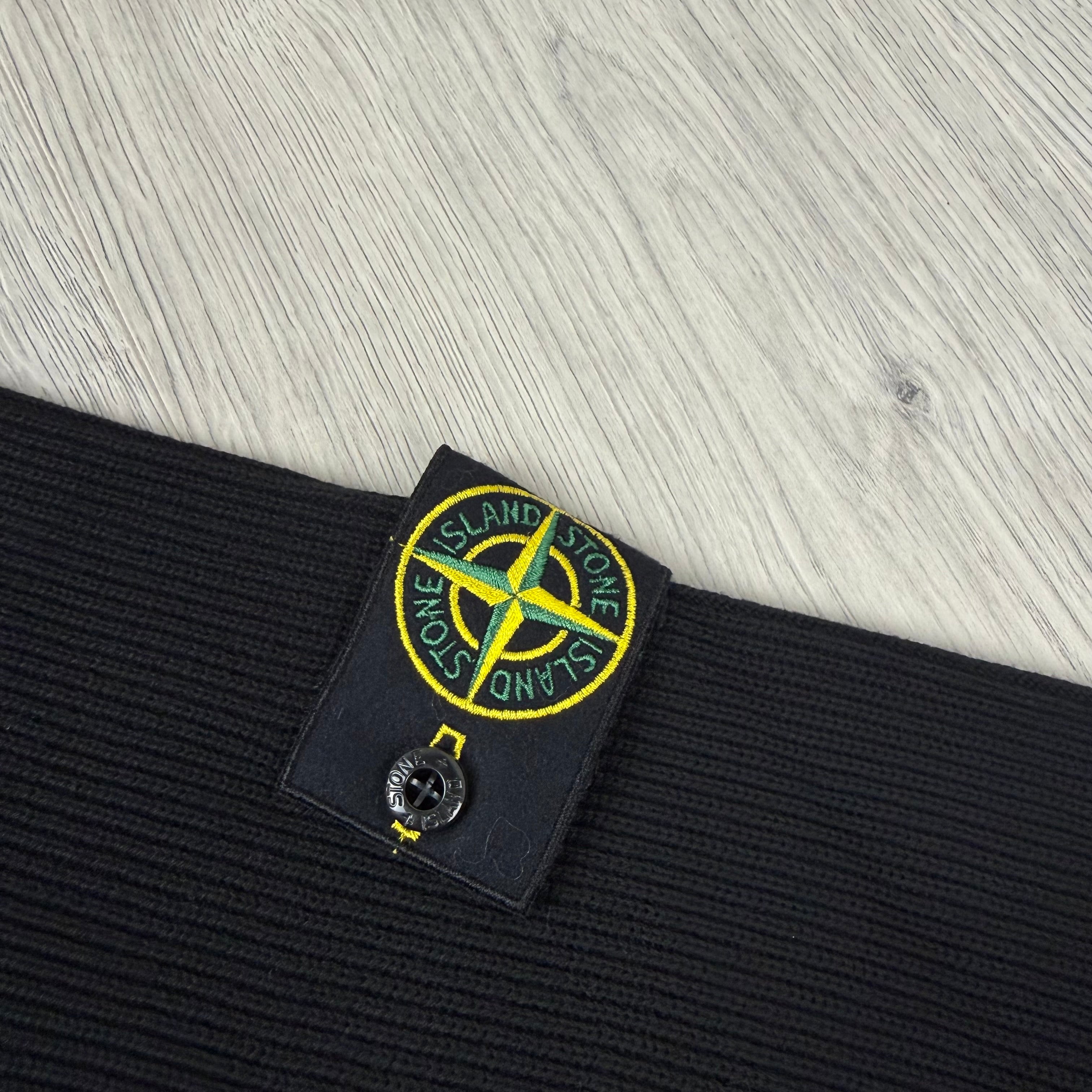 Stone Island Knit Sweatshirt - Black