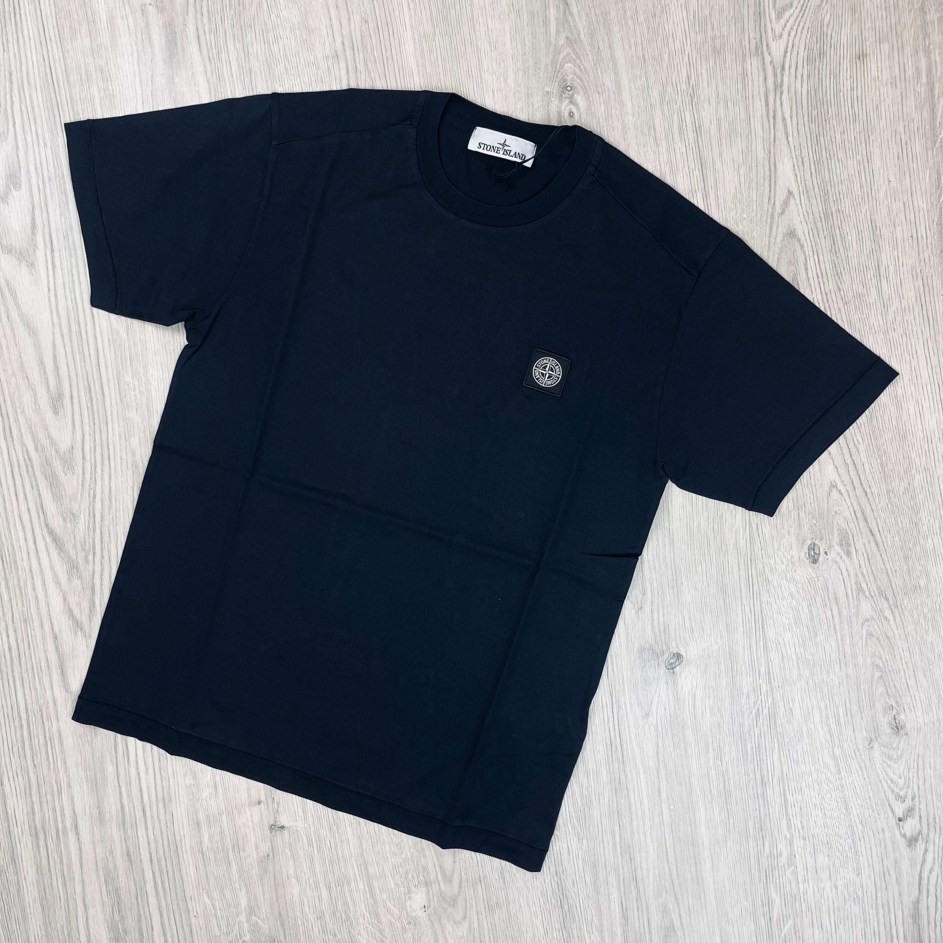 Stone Island Patch T-Shirt - Navy