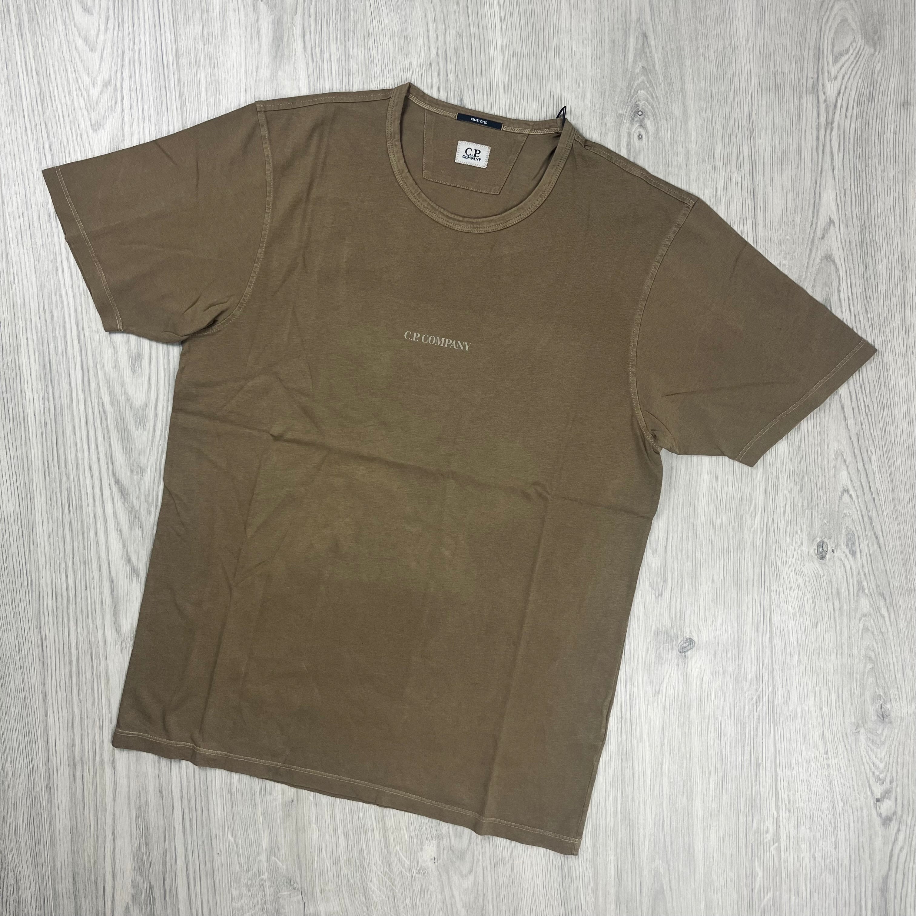 CP Company Printed T-Shirt - Brown