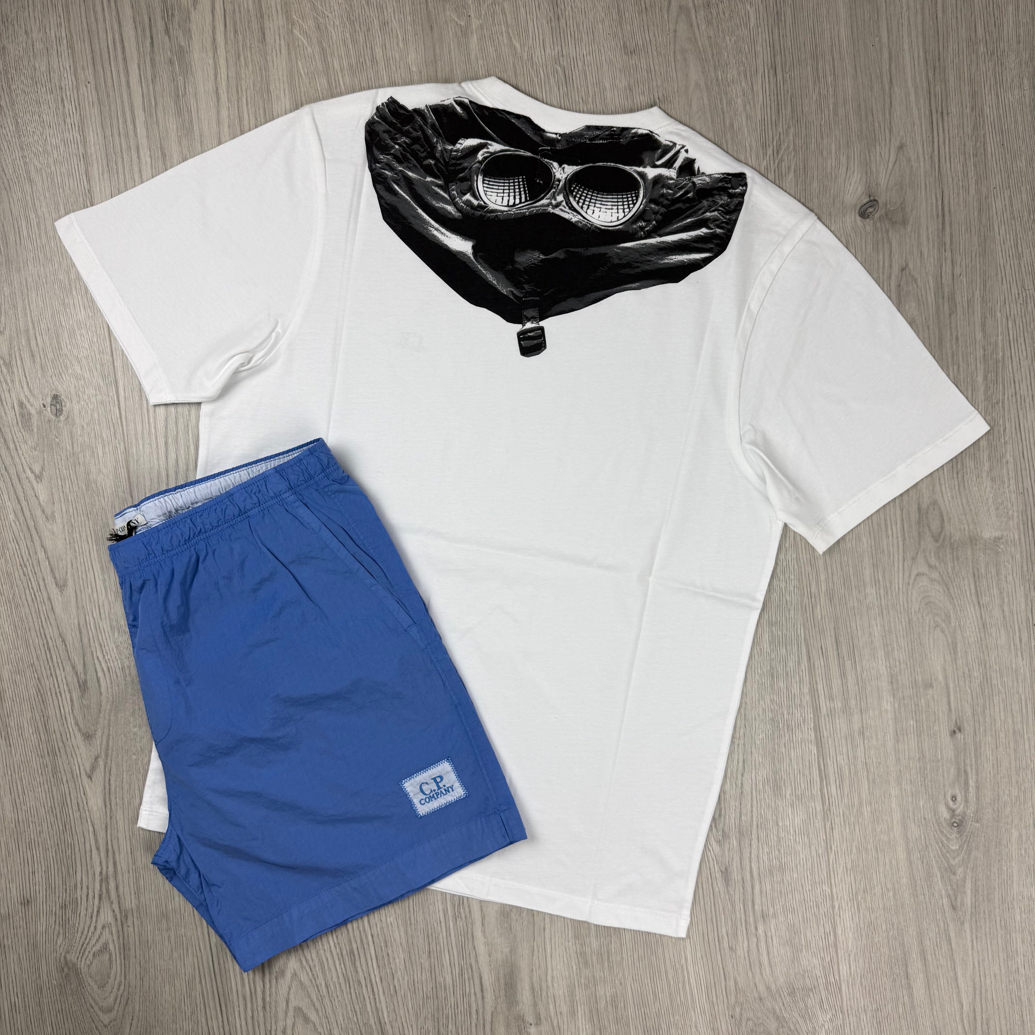 CP Company Holiday Set - White/Pacific Coast