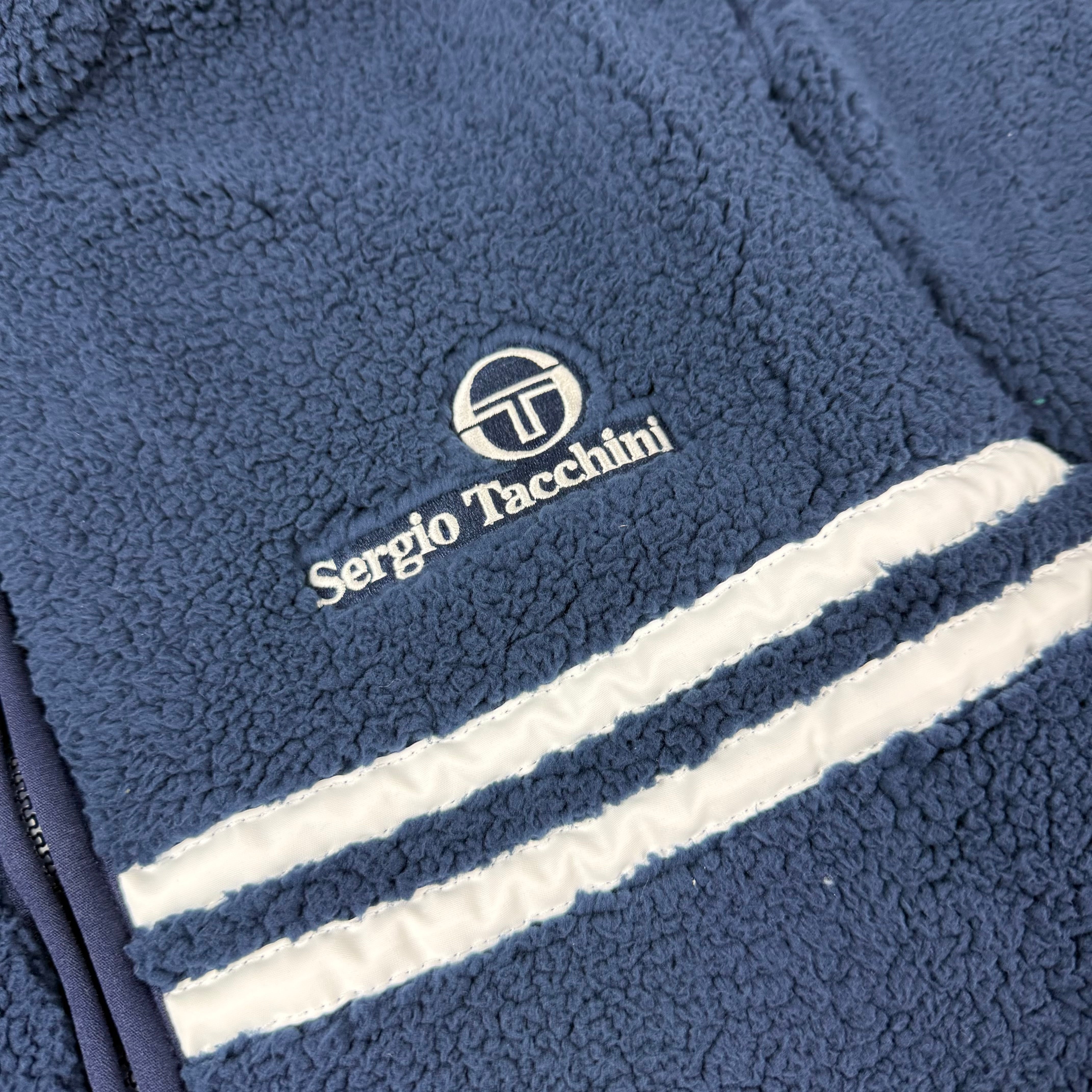 Sergio Tacchini 'New Supermac Borg' Padded Fleece - Maritime Blue