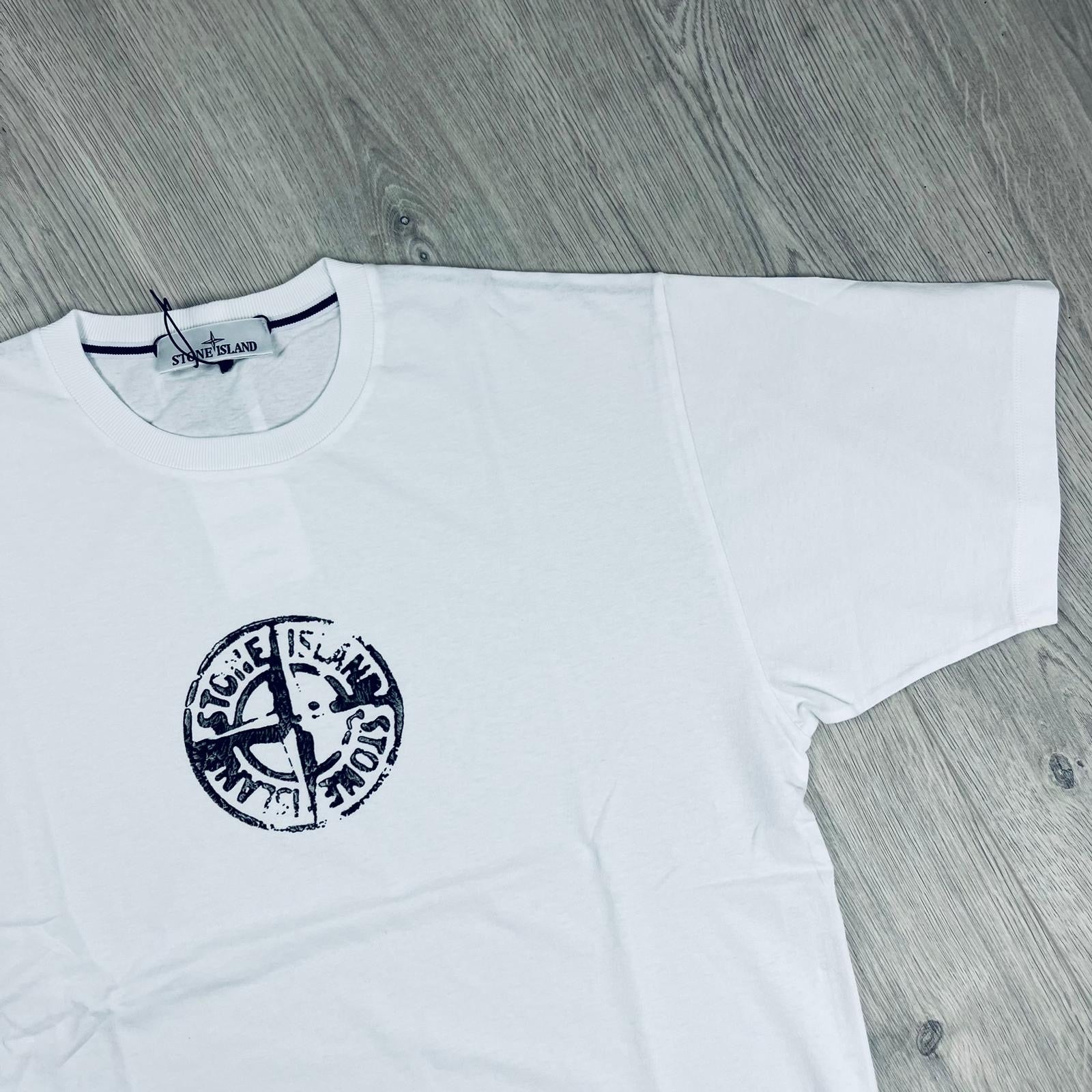 Stone Island Printed T-Shirt - White