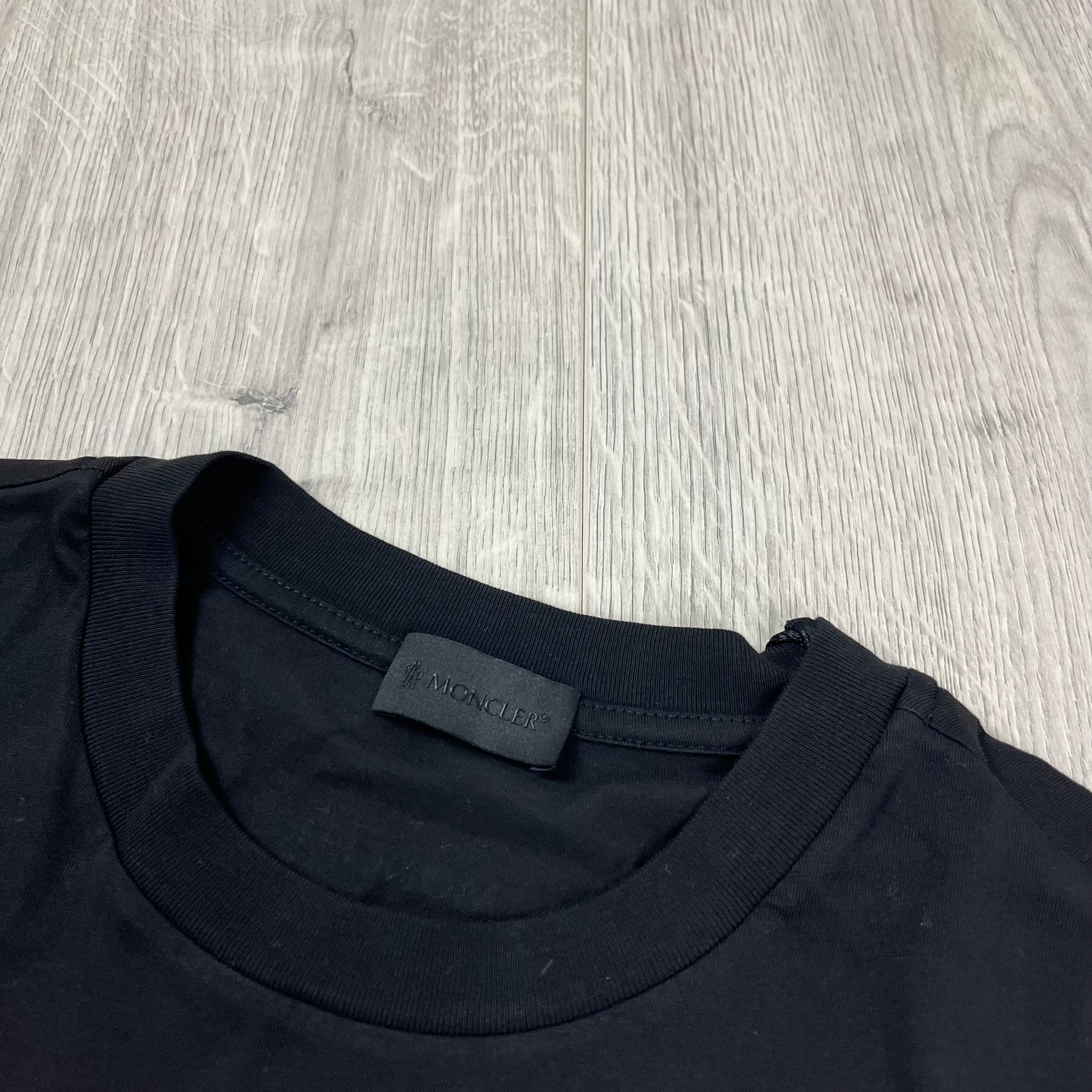 Moncler Industries T-Shirt in Black. On sale at Open Attire. 