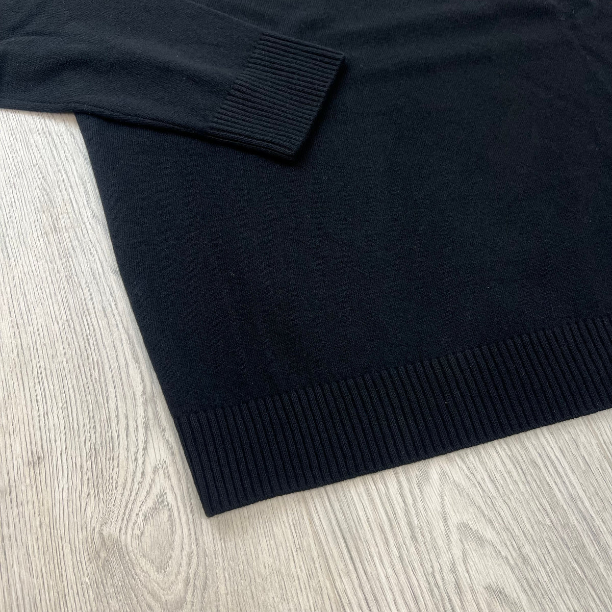 Stone Island Knit Polo Shirt - Black
