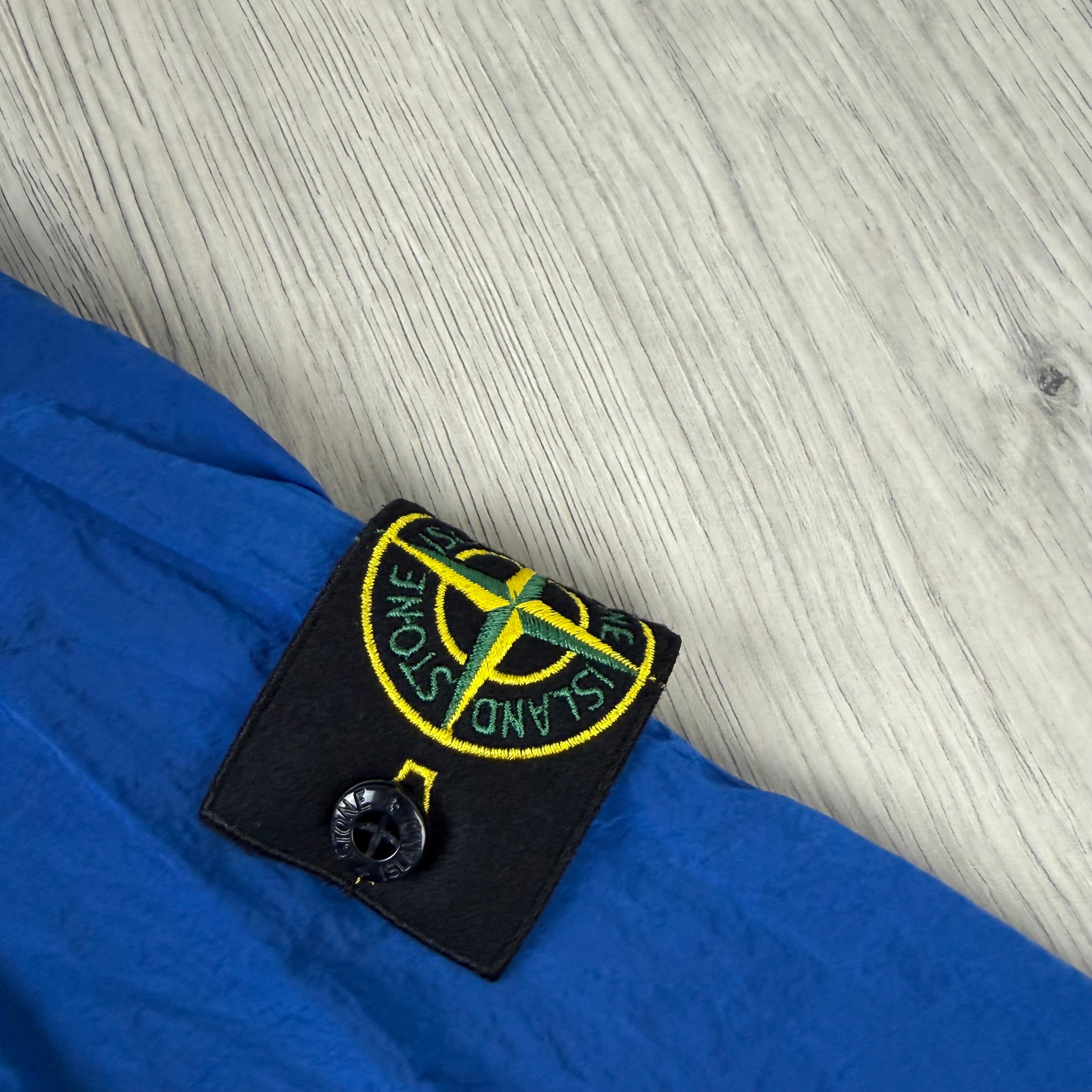 Stone Island Metal Overshirt - Bright Blue