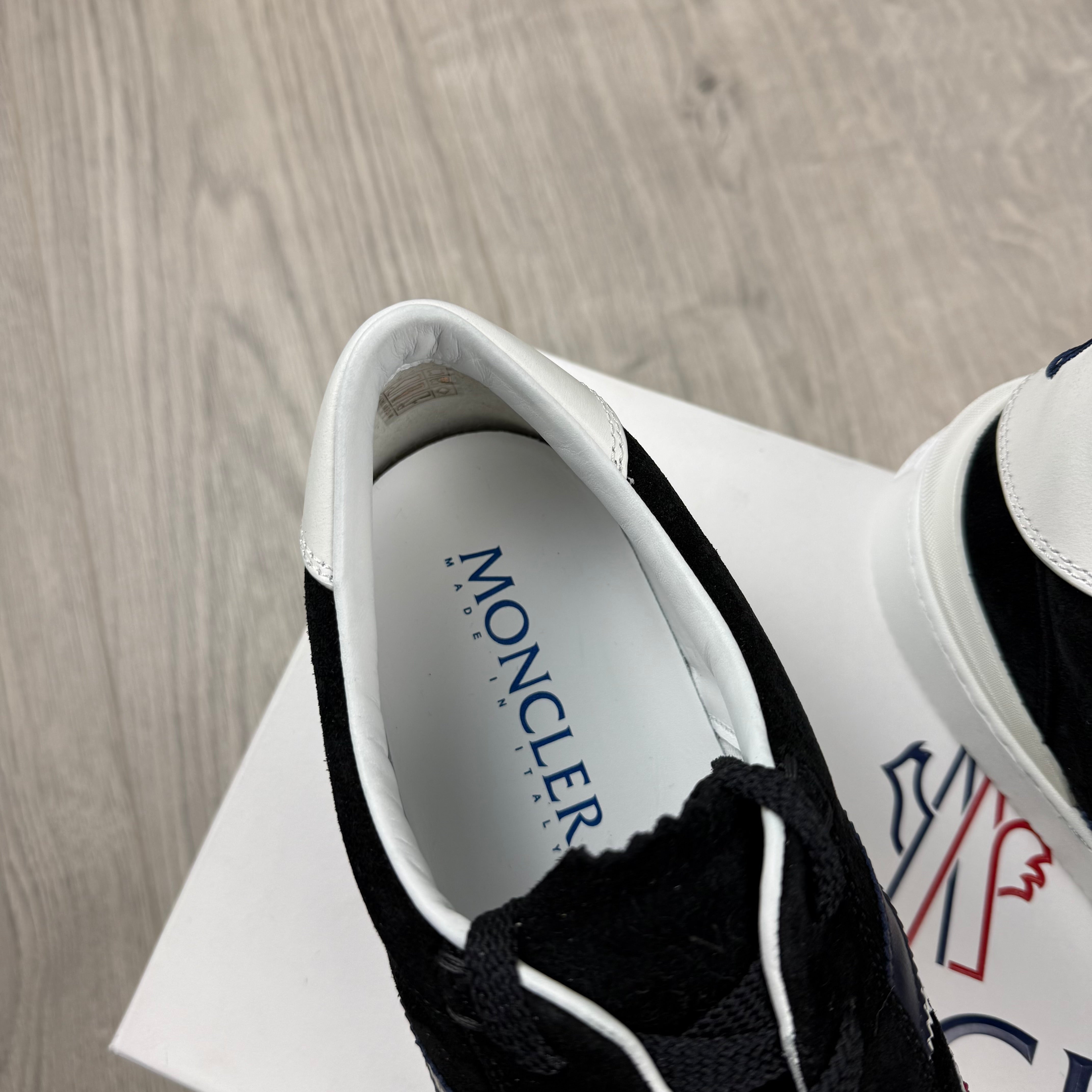 Moncler 'New Monaco' Suede Sneakers - Black