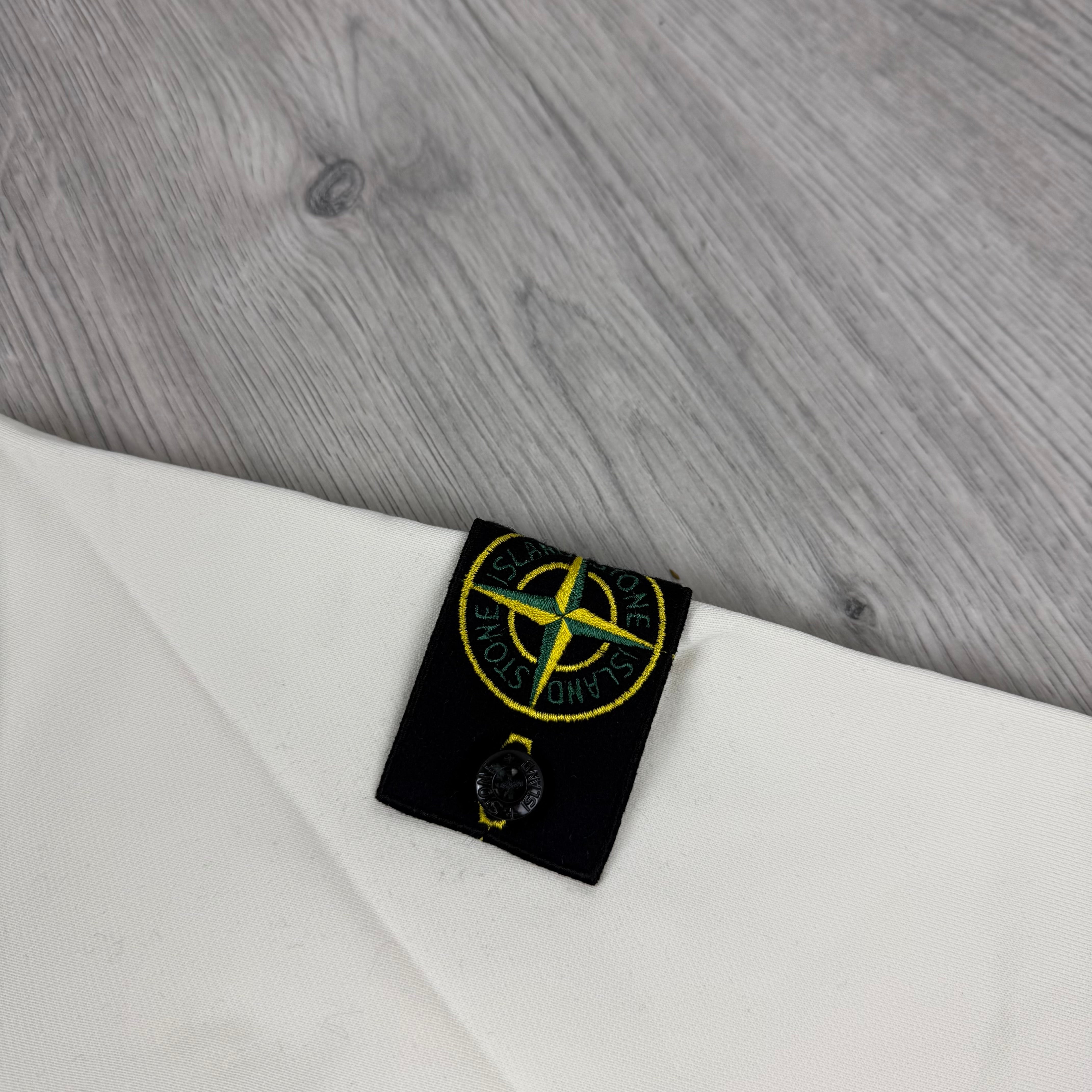 Stone Island Dyed Hoodie - Ivory