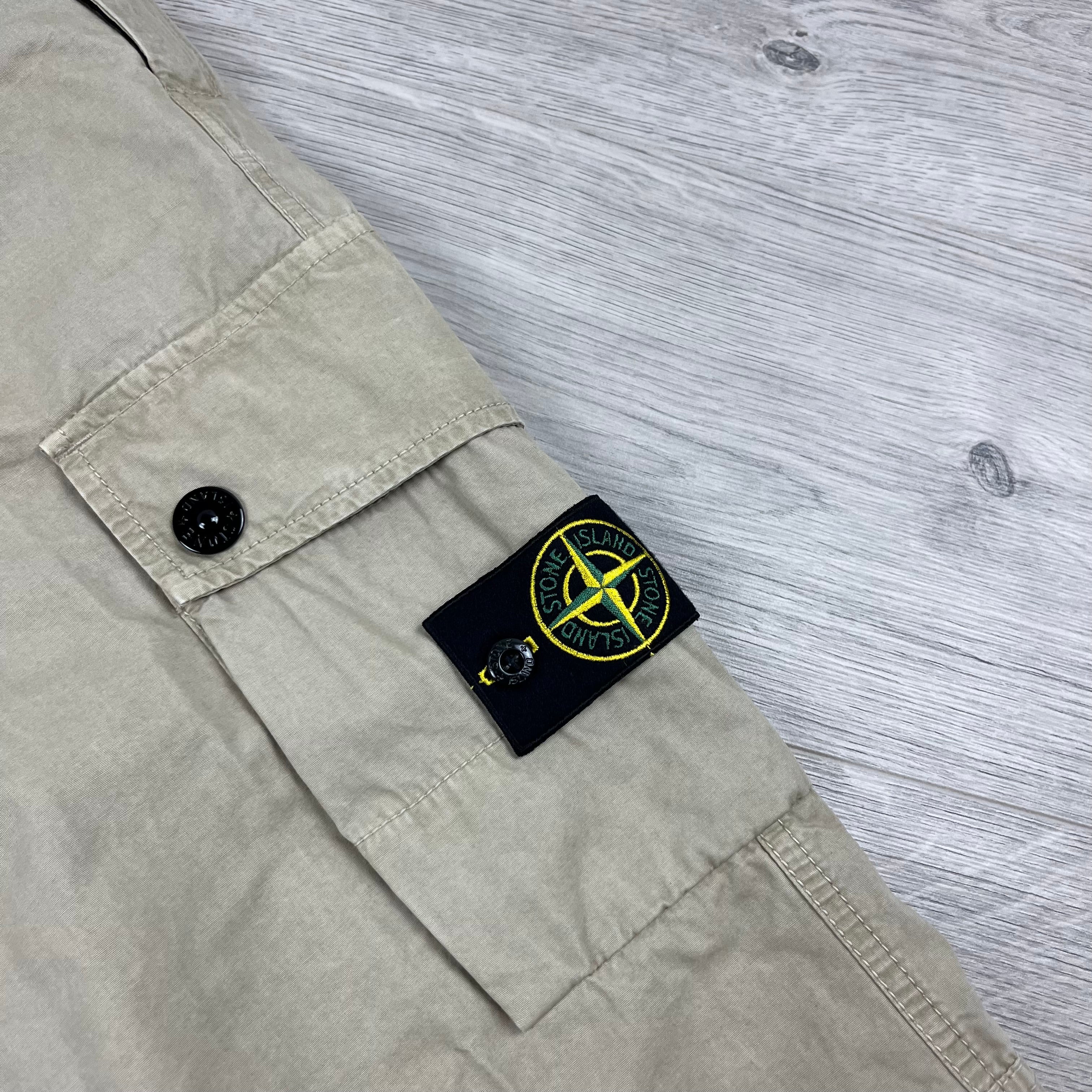 Stone Island Cargo Trousers - Biscuit