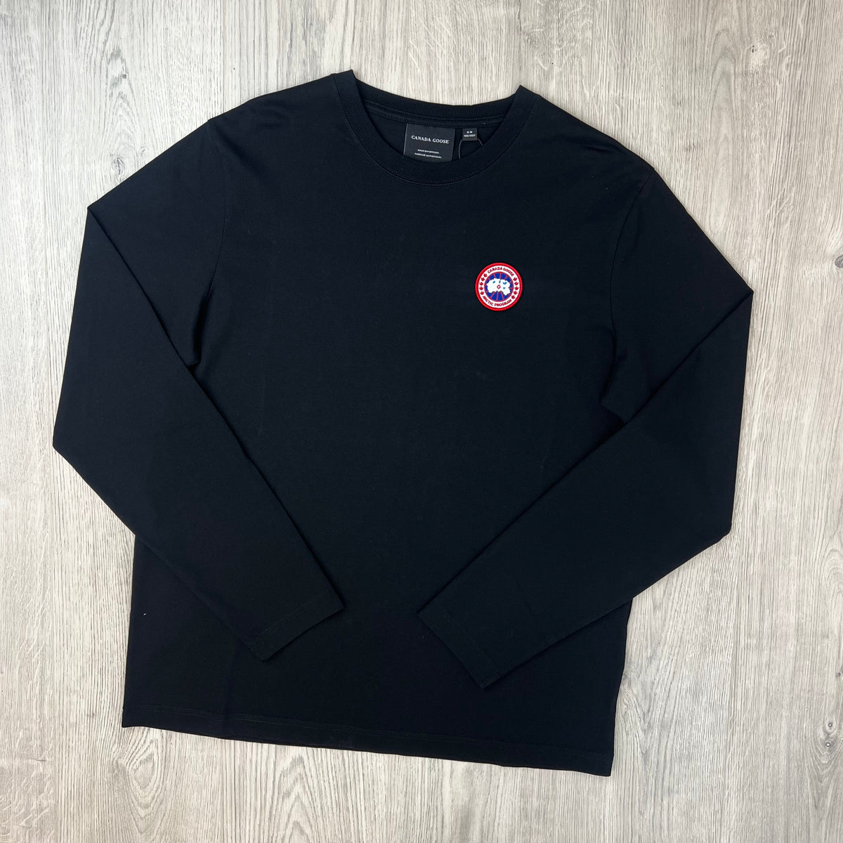 Canada Goose Long Sleeve T-Shirt - Black