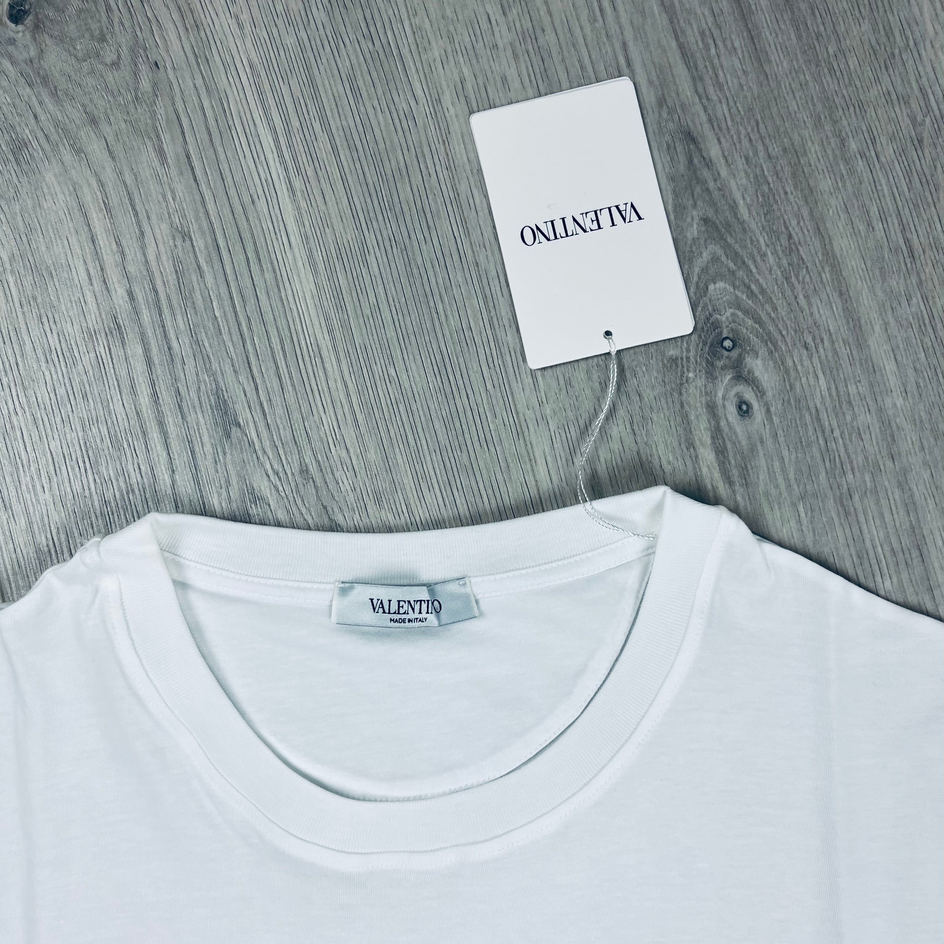 Valentino T-shirt in White. On sale at Open Attire.