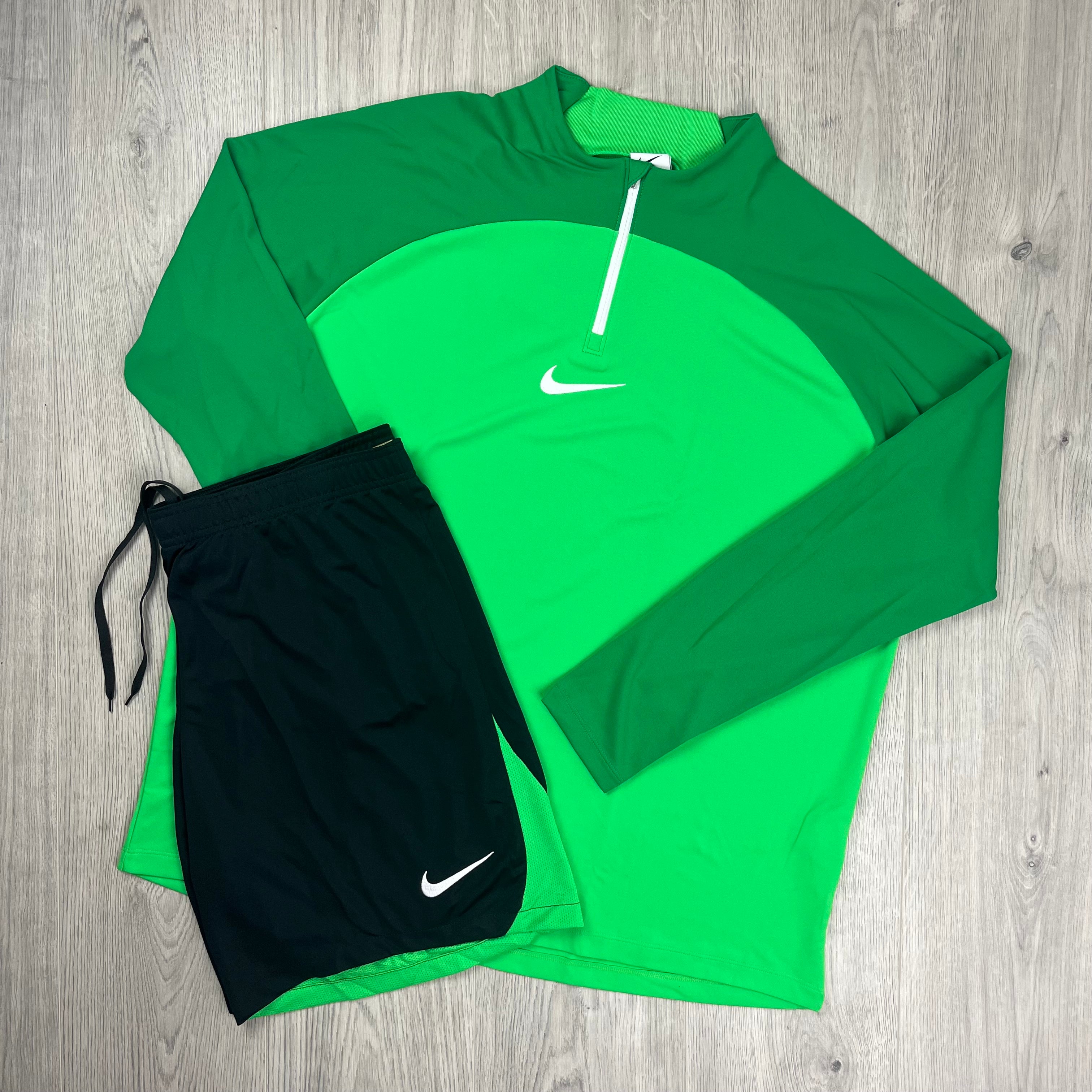 Nike Dri-Fit Tracksuit - Green/Black