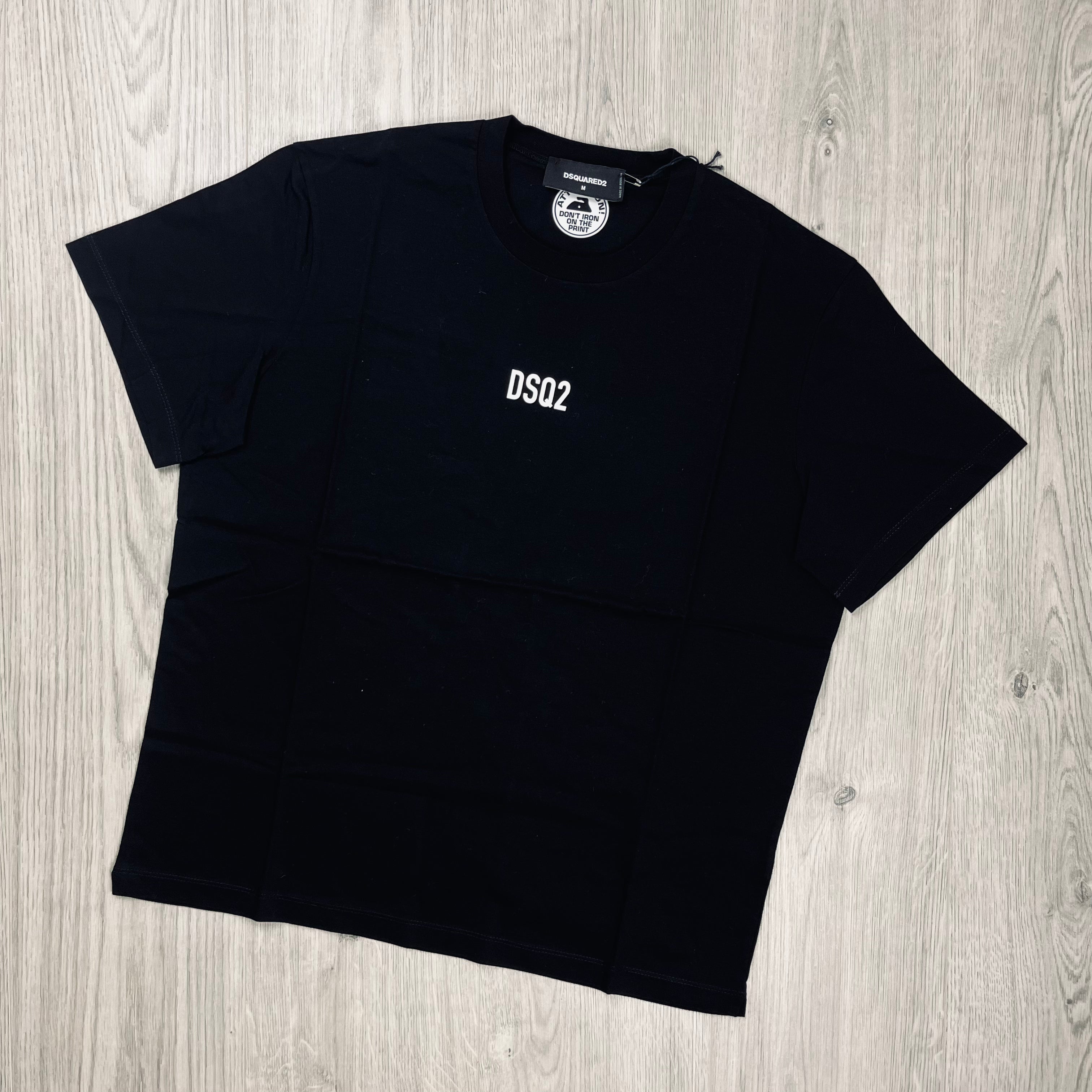 DSQUARED2 Printed T-Shirt - Black