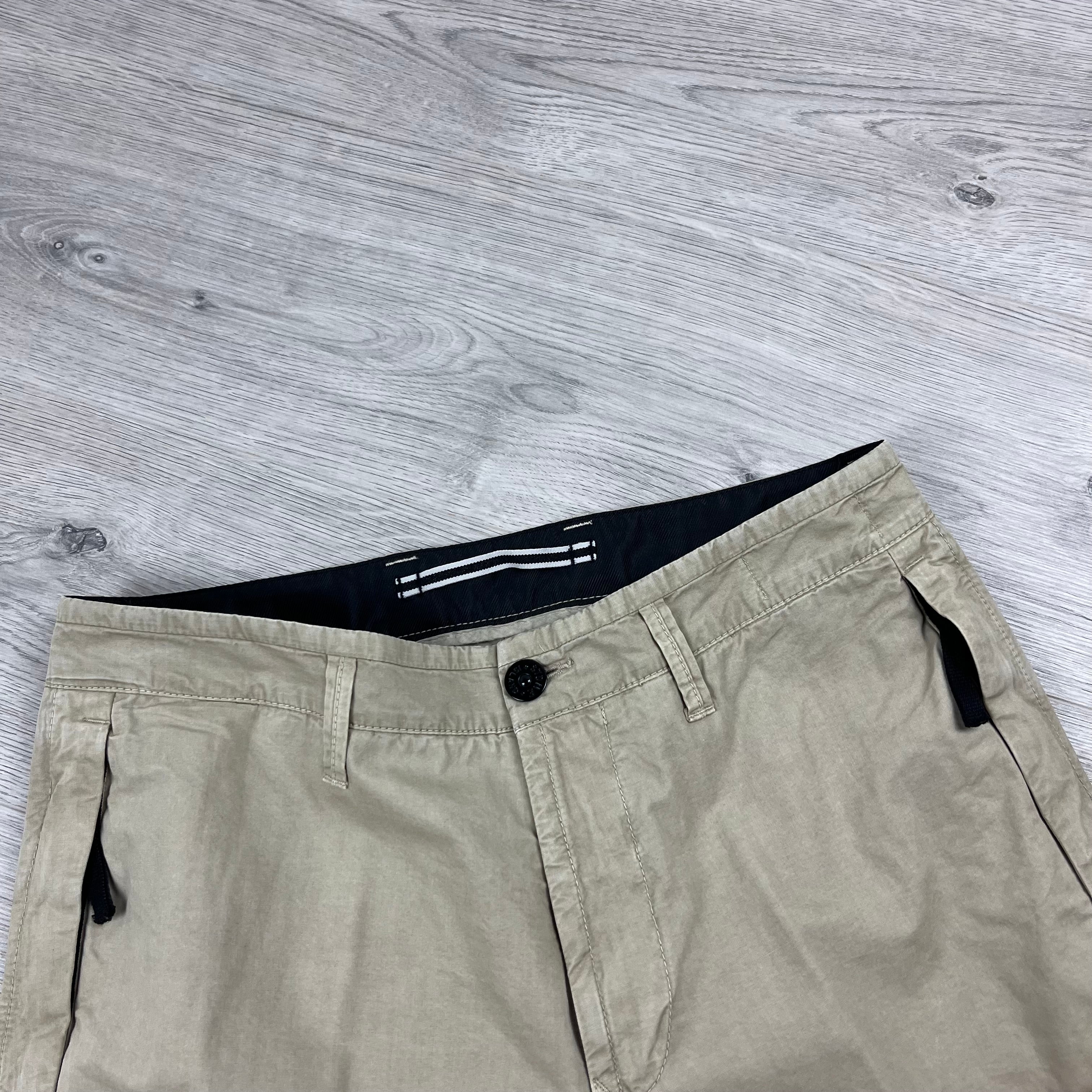 Stone Island Cargo Trousers - Biscuit