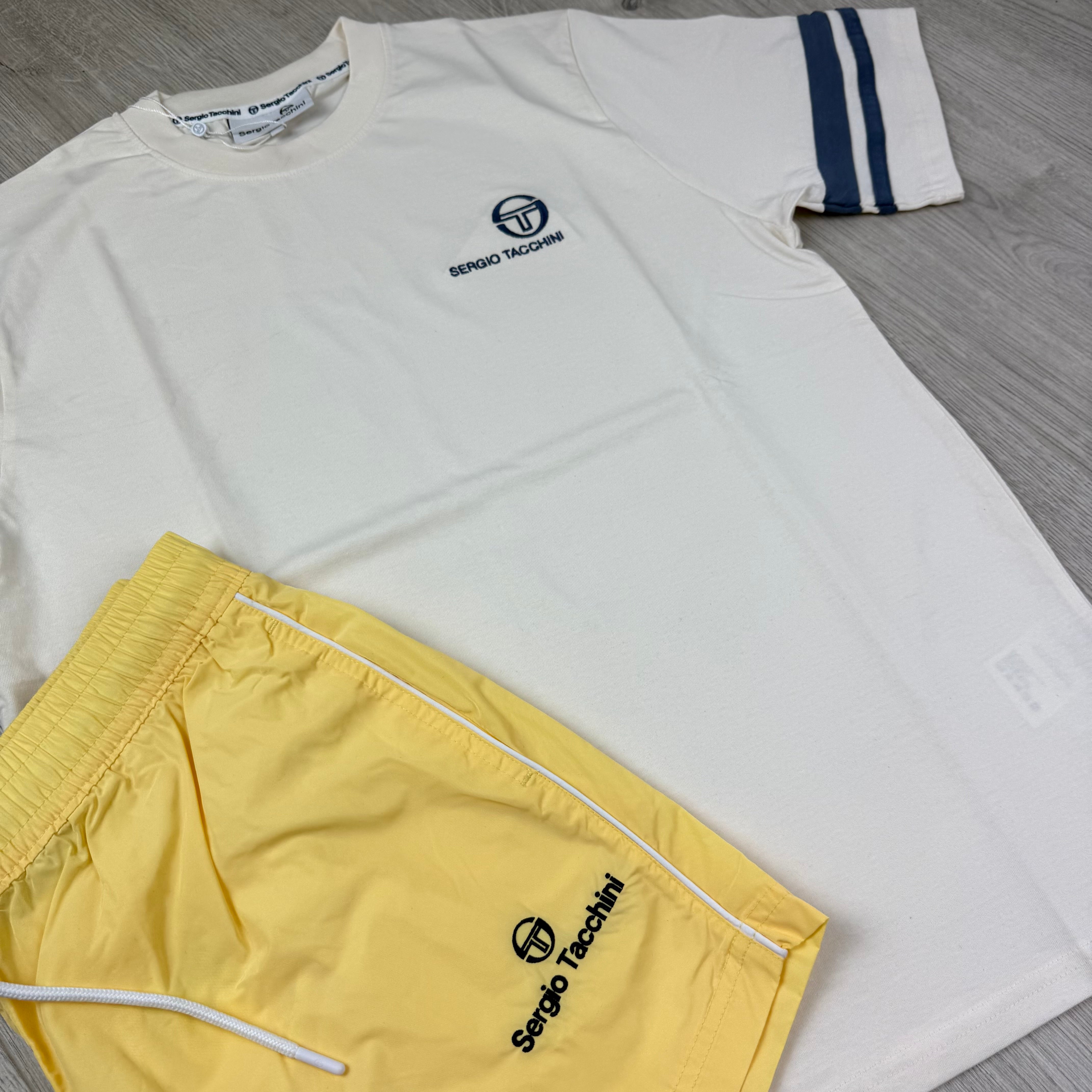 Sergio Tacchini Holiday Set - Gardenia/Popcorn
