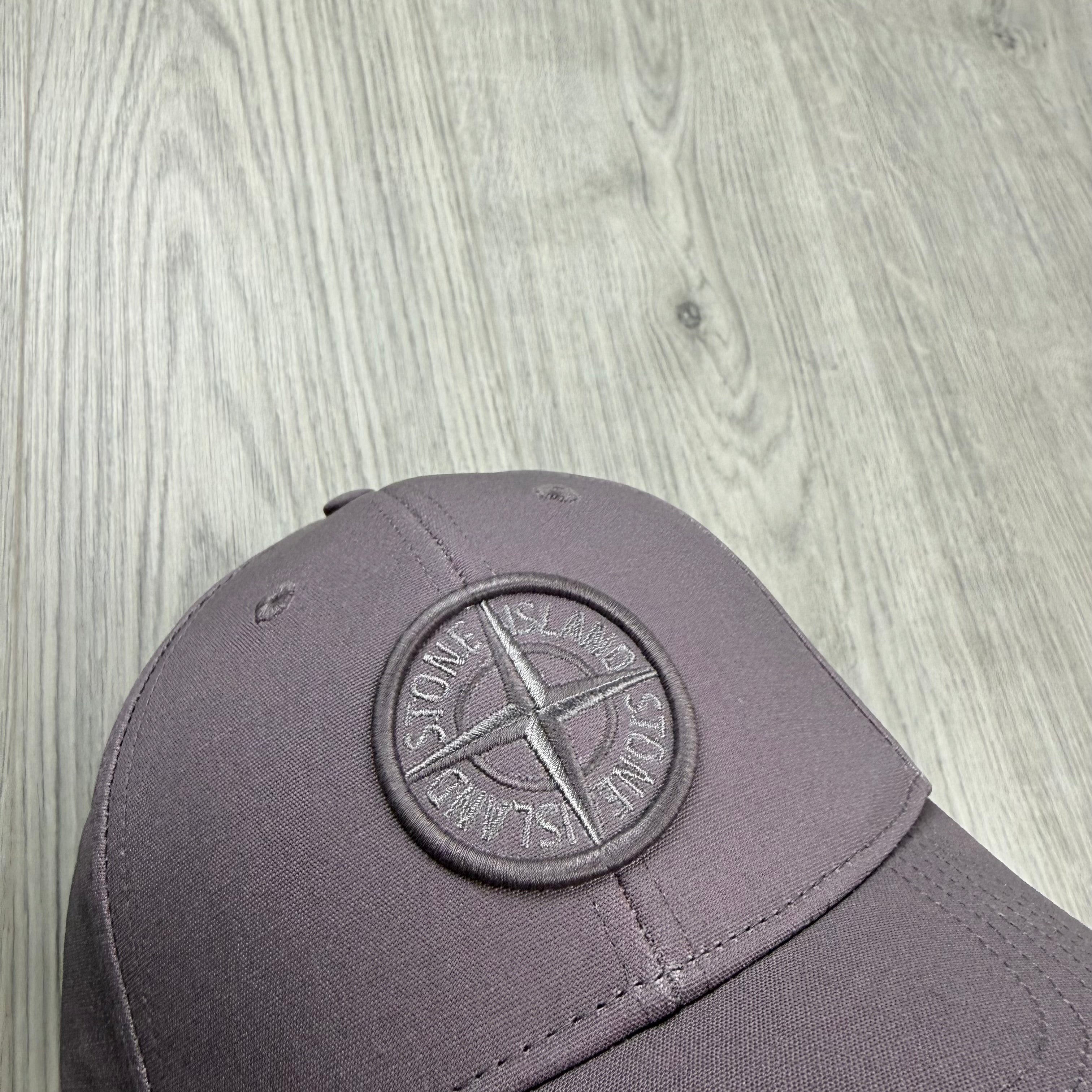 Stone Island Baseball Cap - Purple Grey