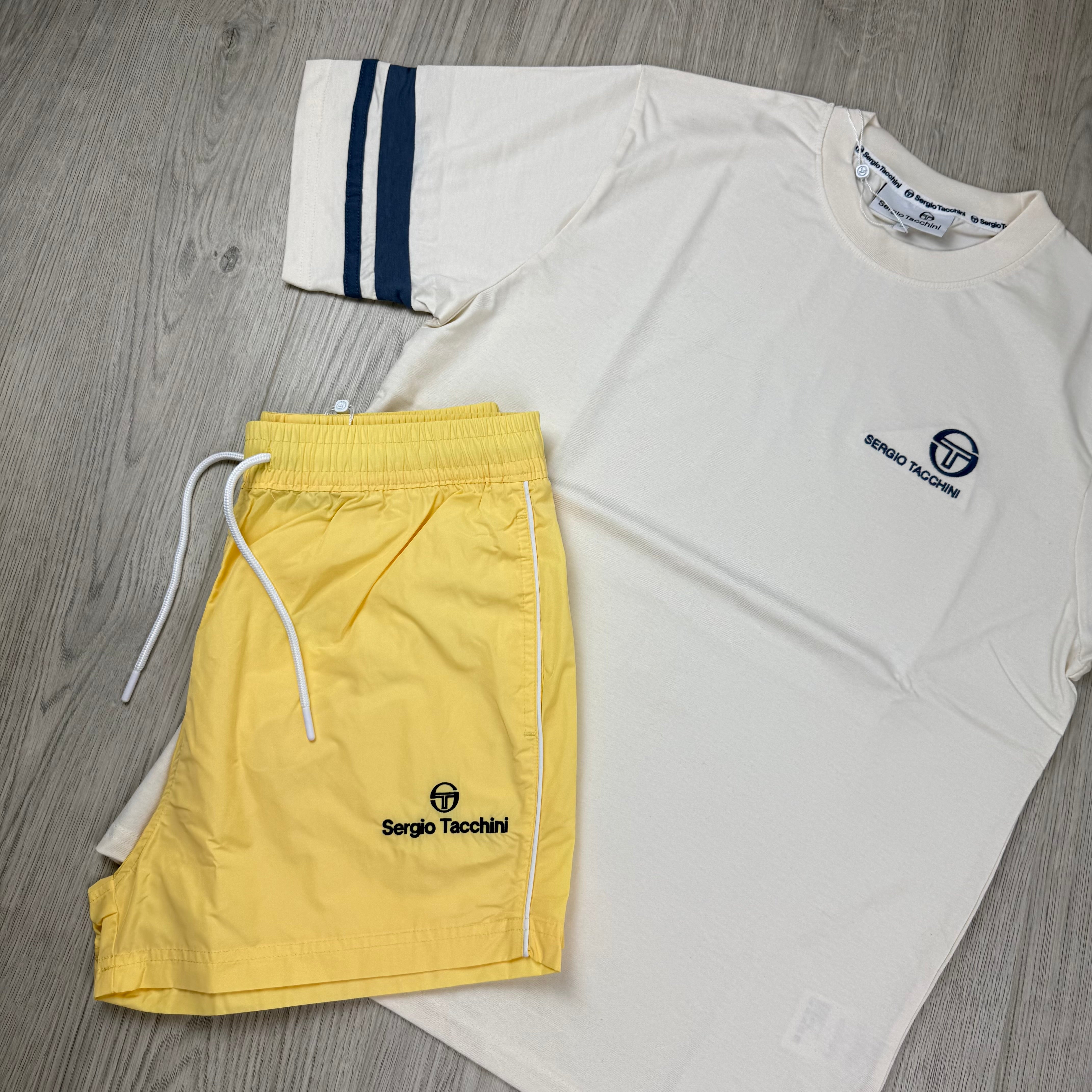 Sergio Tacchini Holiday Set - Gardenia/Popcorn