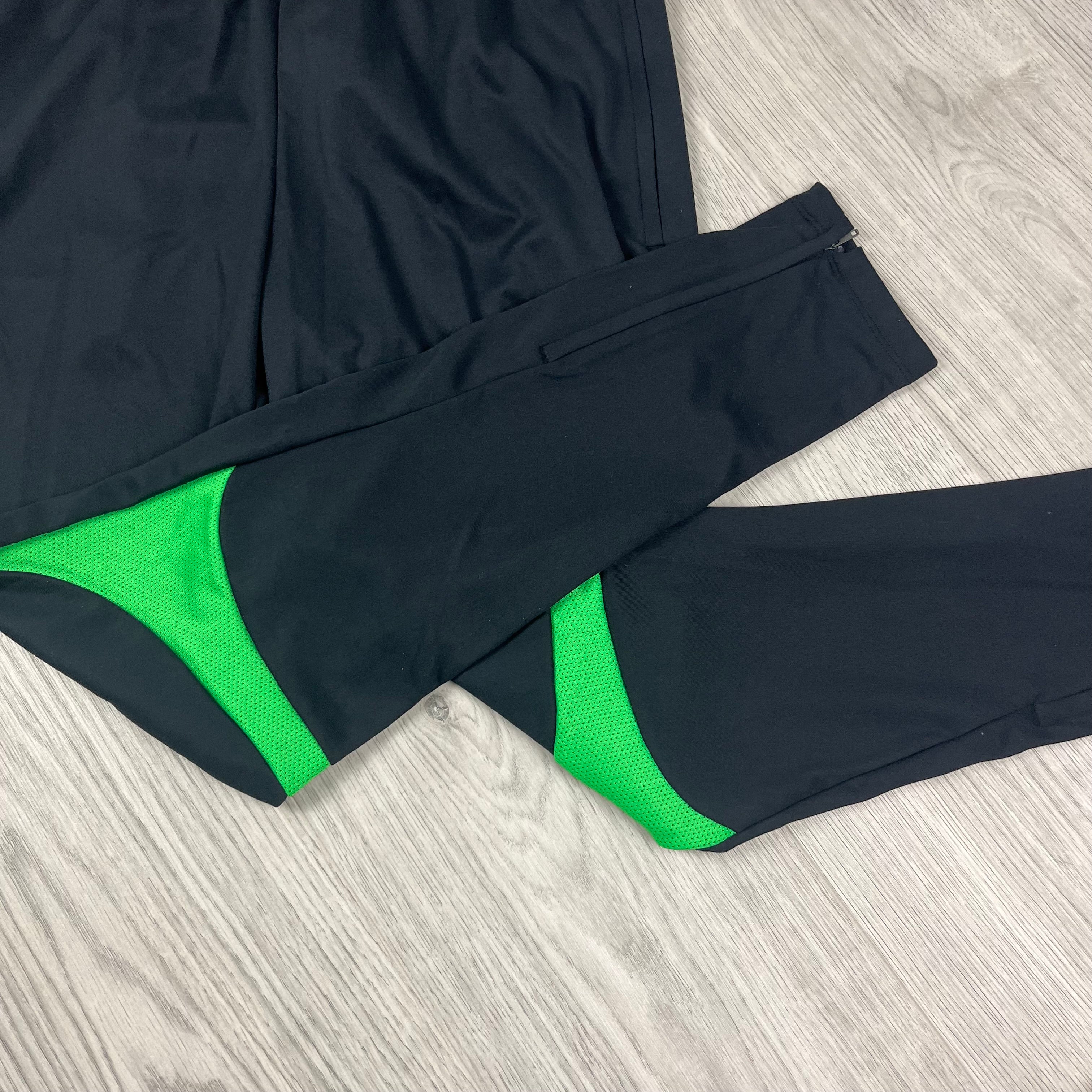 Nike Dri-Fit Joggers - Black/Green