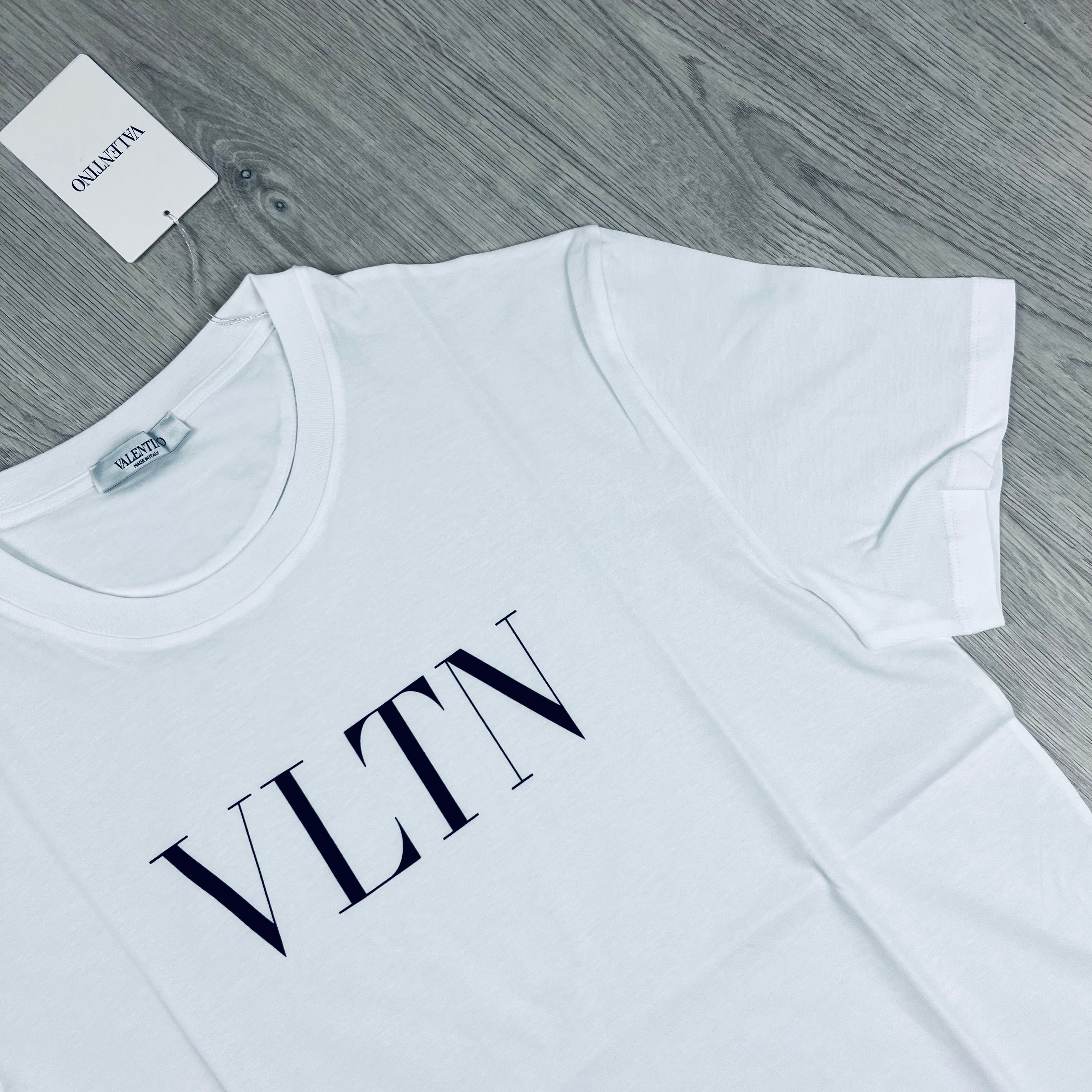 Valentino T-shirt in White. On sale at Open Attire.