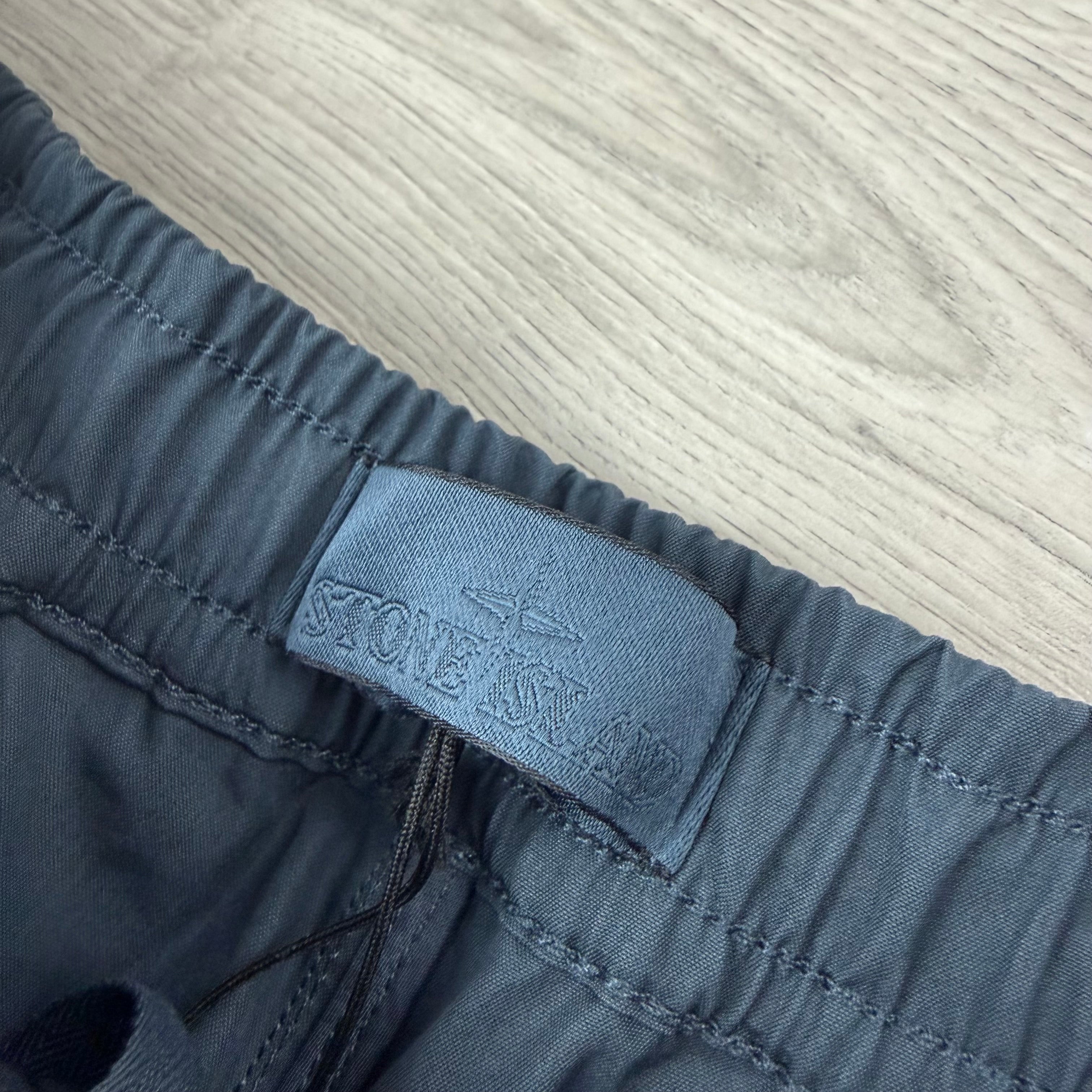 Stone Island Ghost Cargo Shorts - Slate Blue