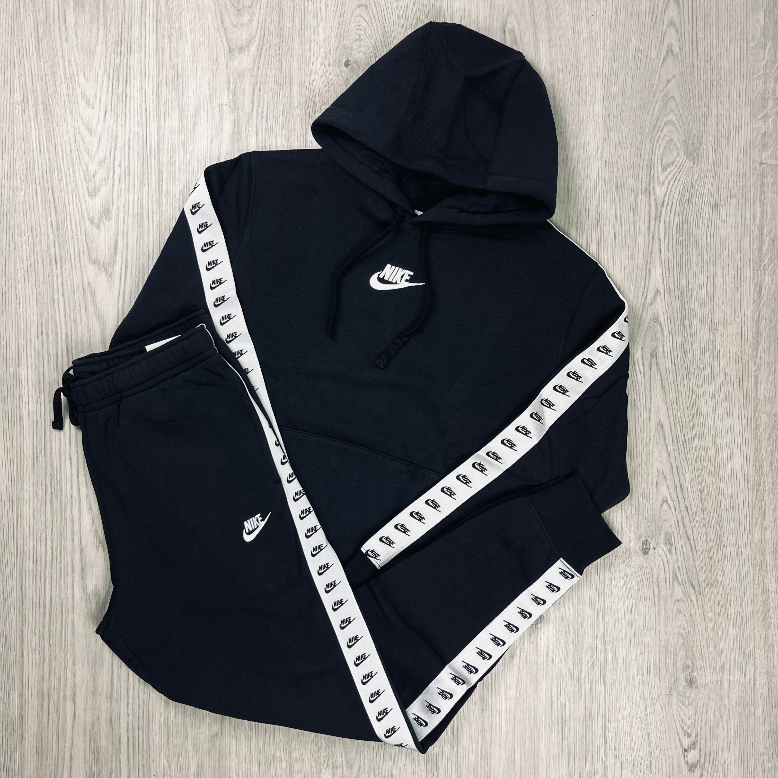 Nike Repeat Tracksuit in Black. On sale at Open Attire.