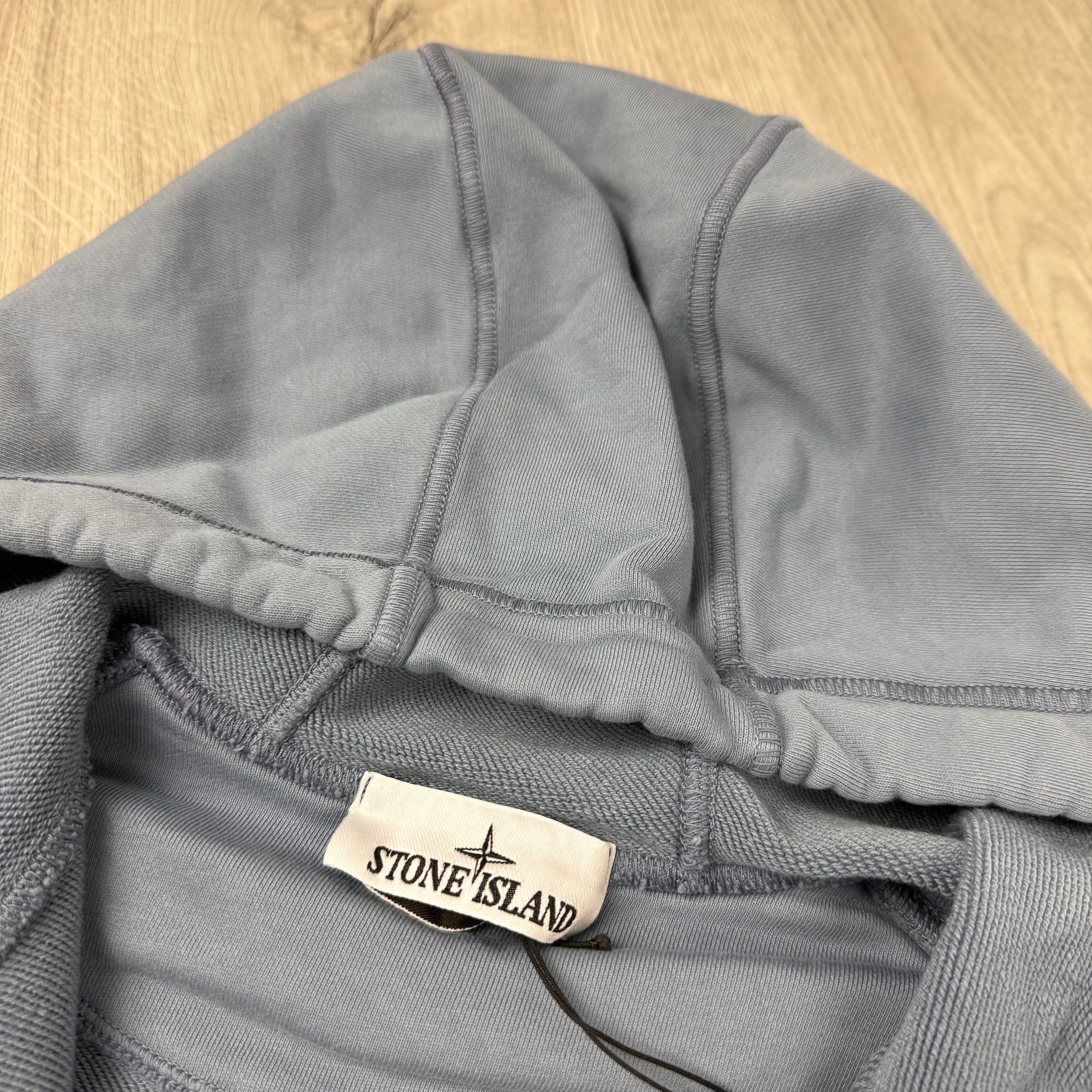 Stone Island Zip Hoodie - Dark Blue