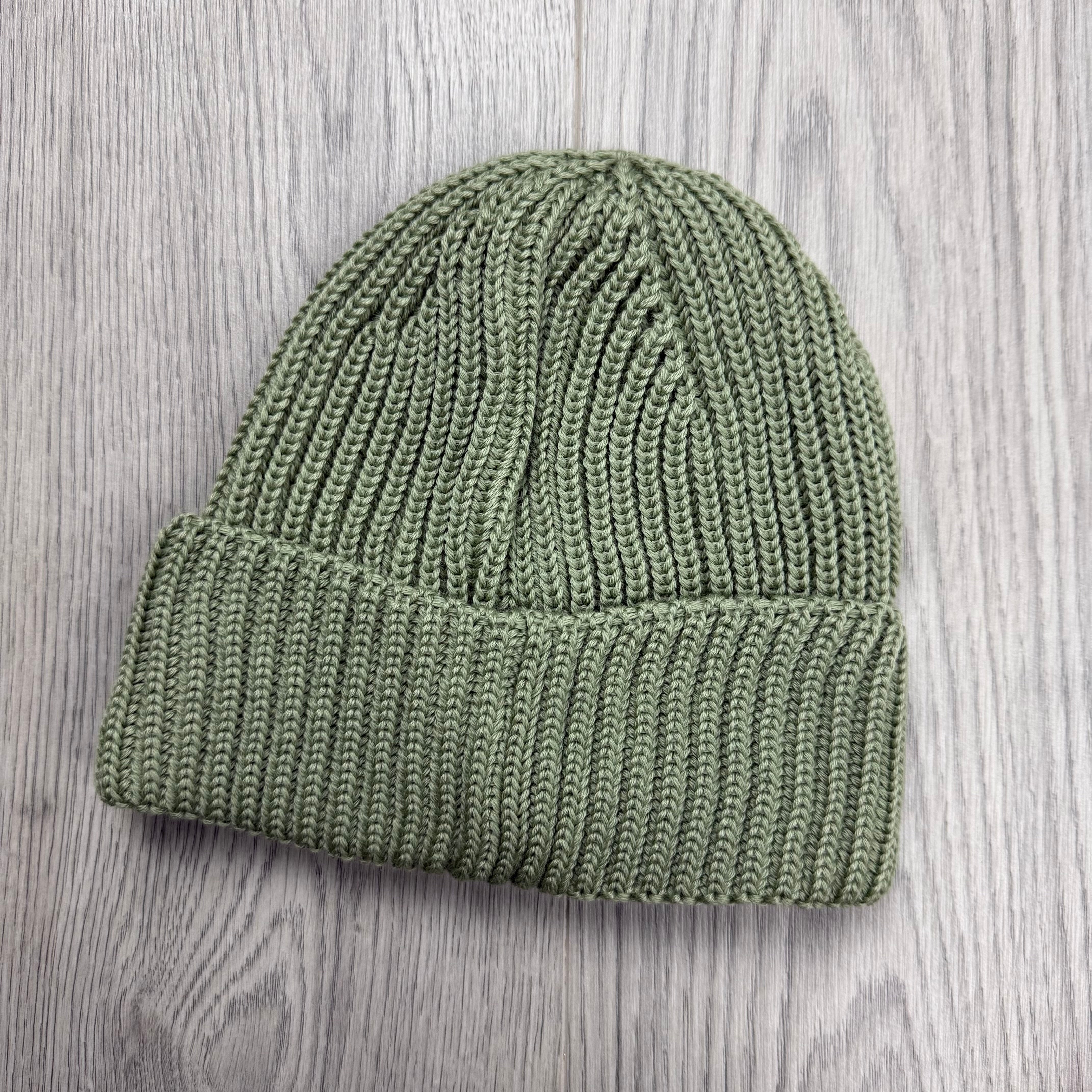 CP Company Lens Beanie - Tea Green