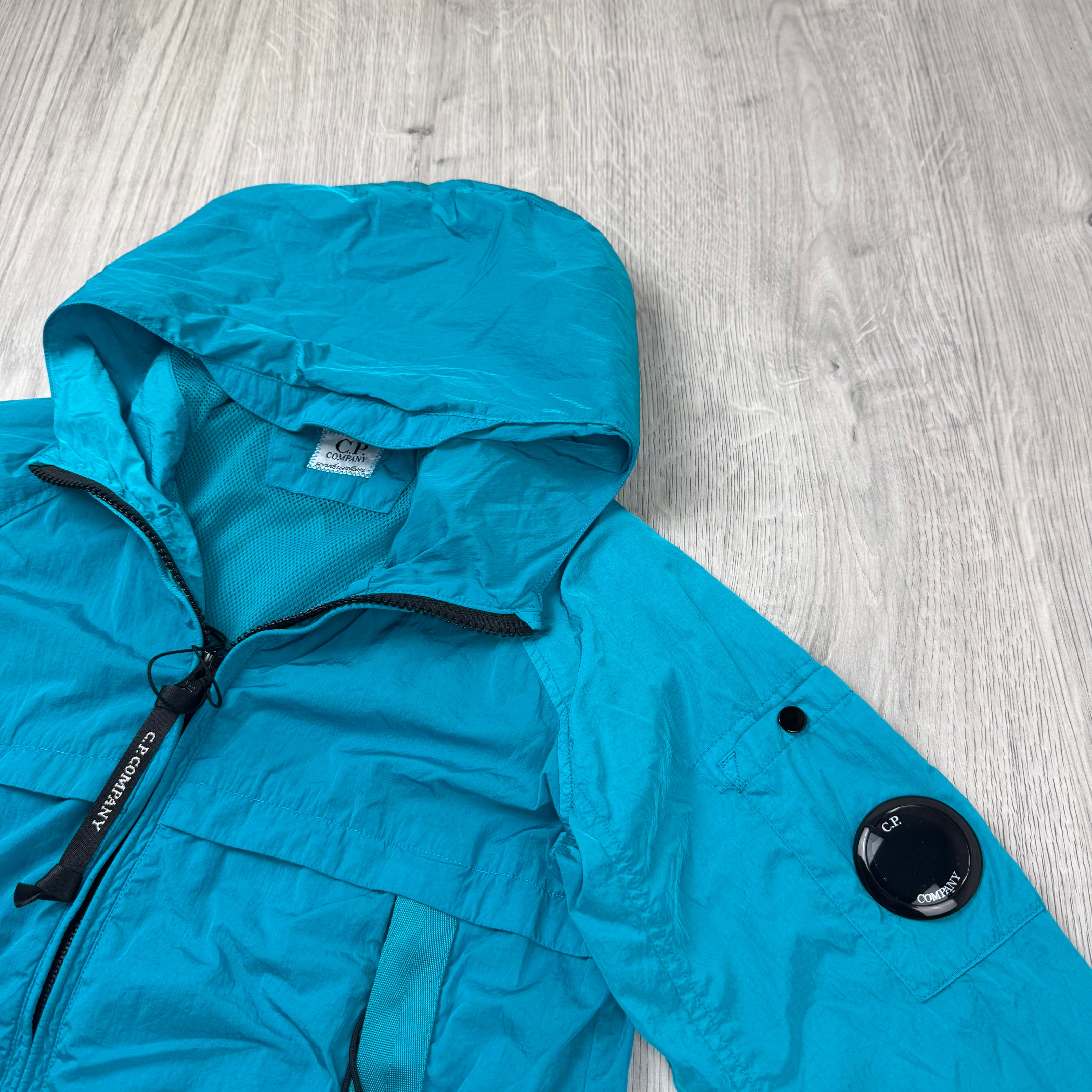 CP Company Junior Chrome-R Jacket - Tile Blue