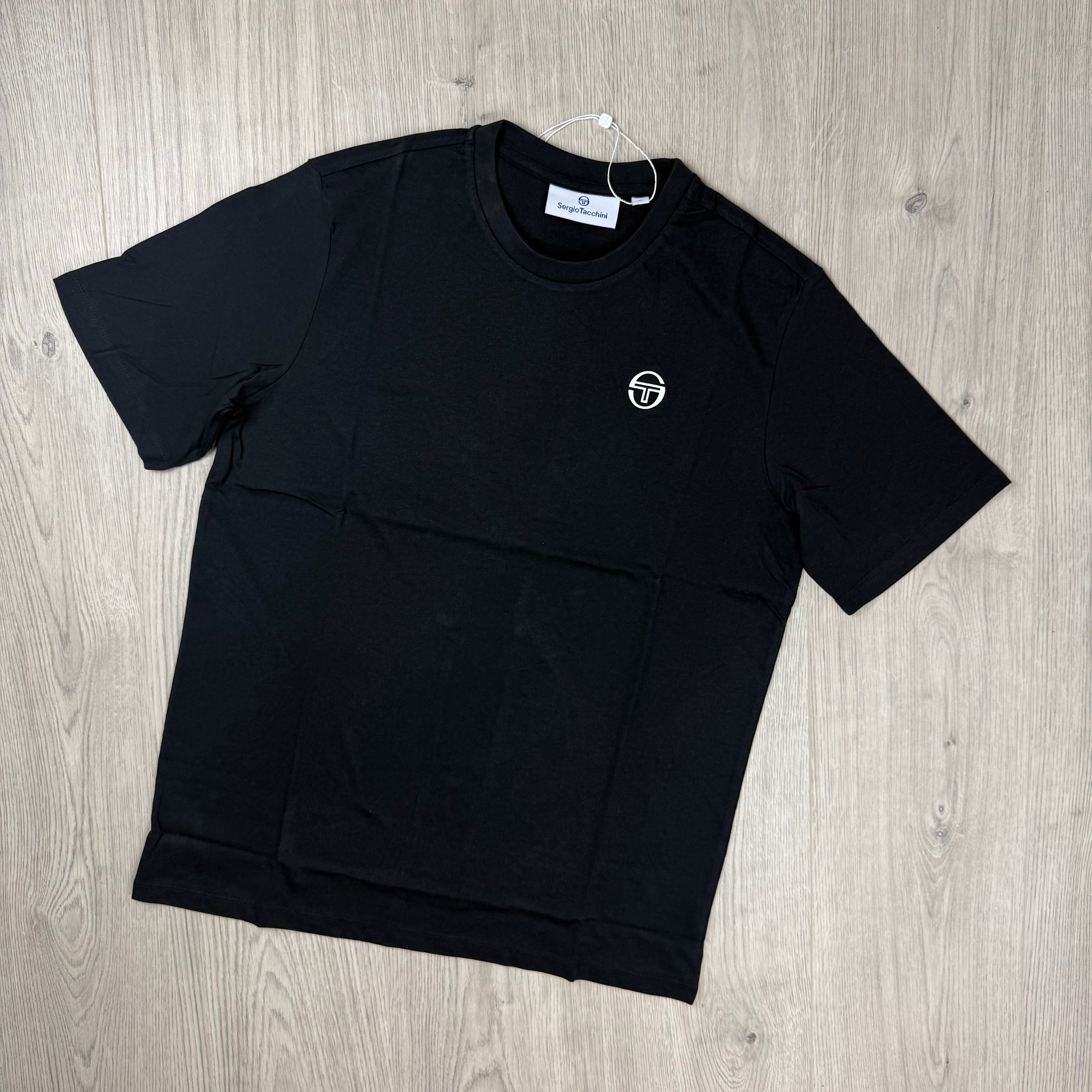 Sergio Tacchini 'Taormina Co' T-Shirt - Black