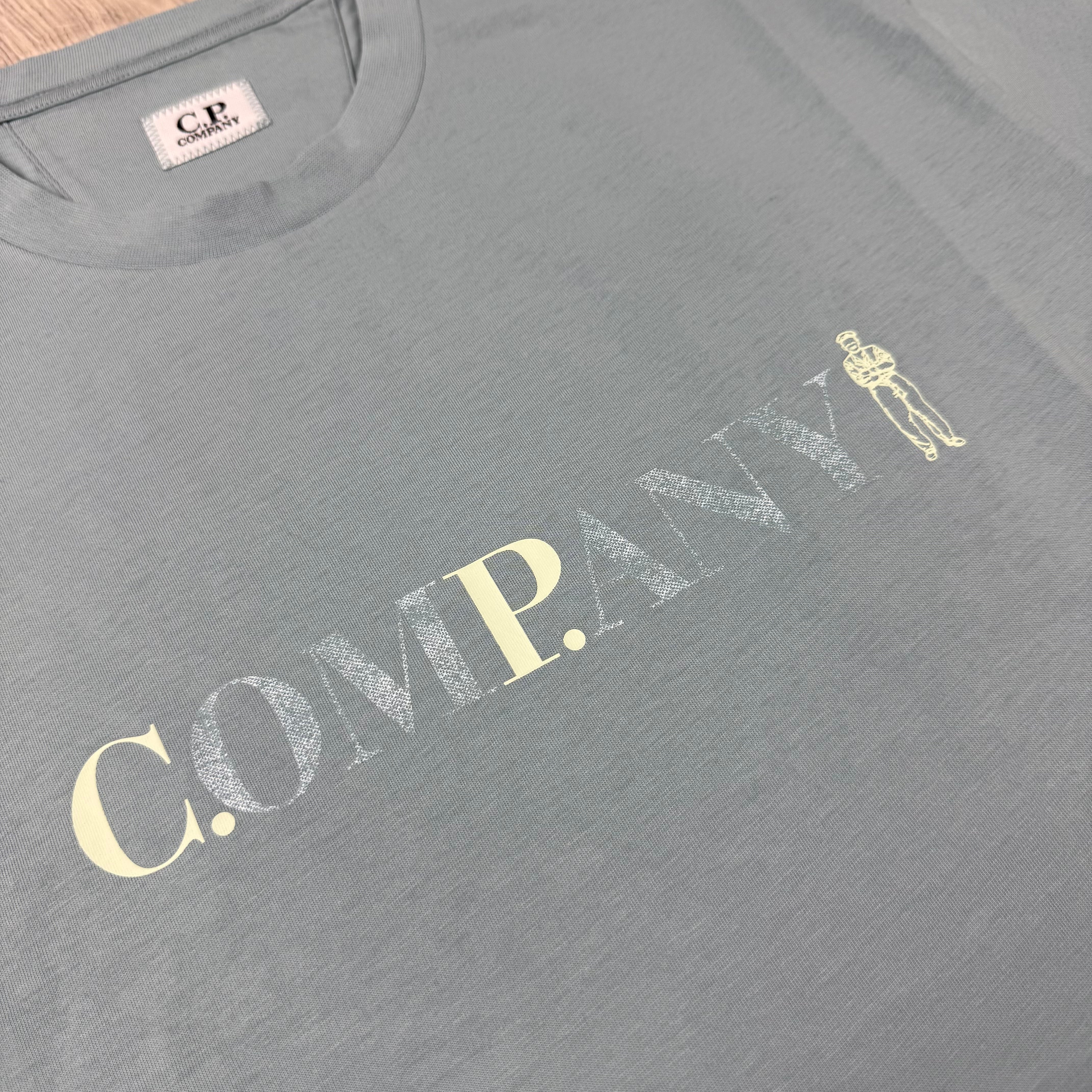 CP Company Sailor T-Shirt - Silver Blue
