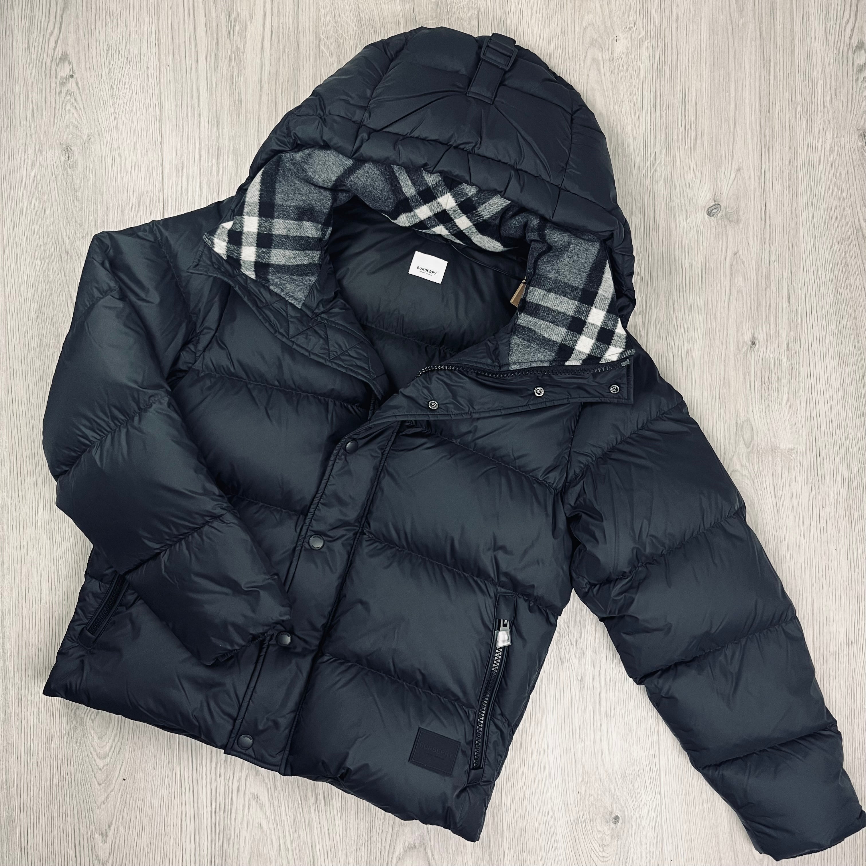 Burberry Halsby Jacket in Black. On sale at Open Attire.