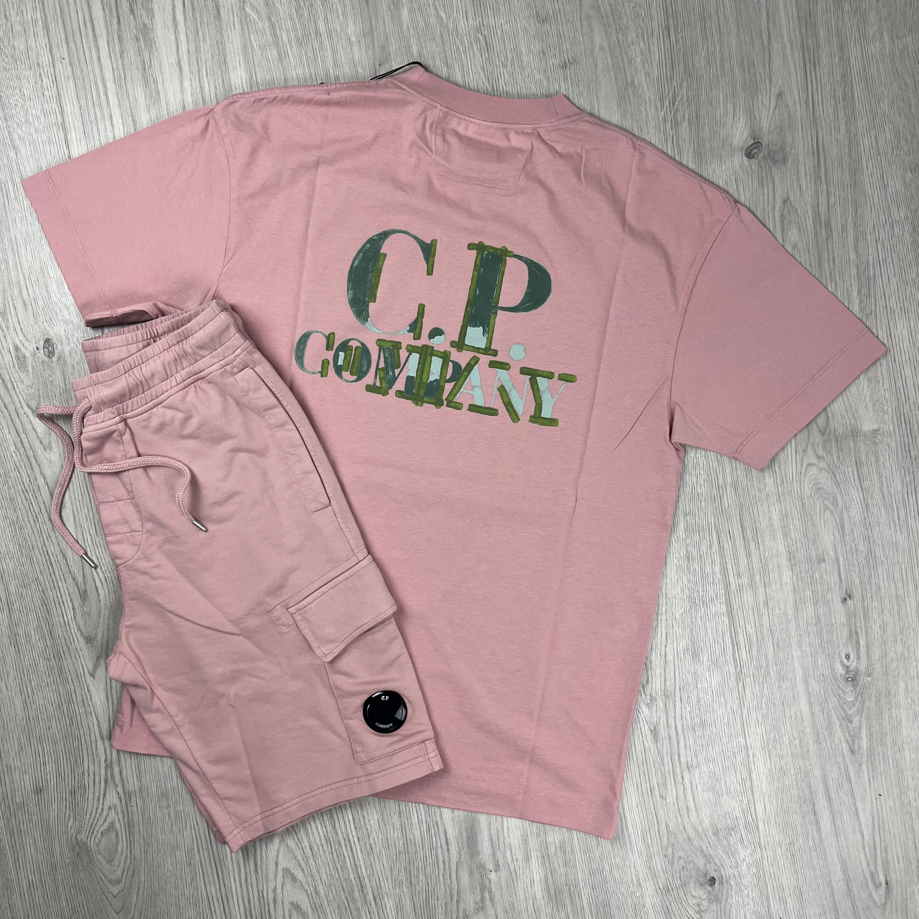 Mens CP Company Set in Misty Rose. On sale at Open Attire.