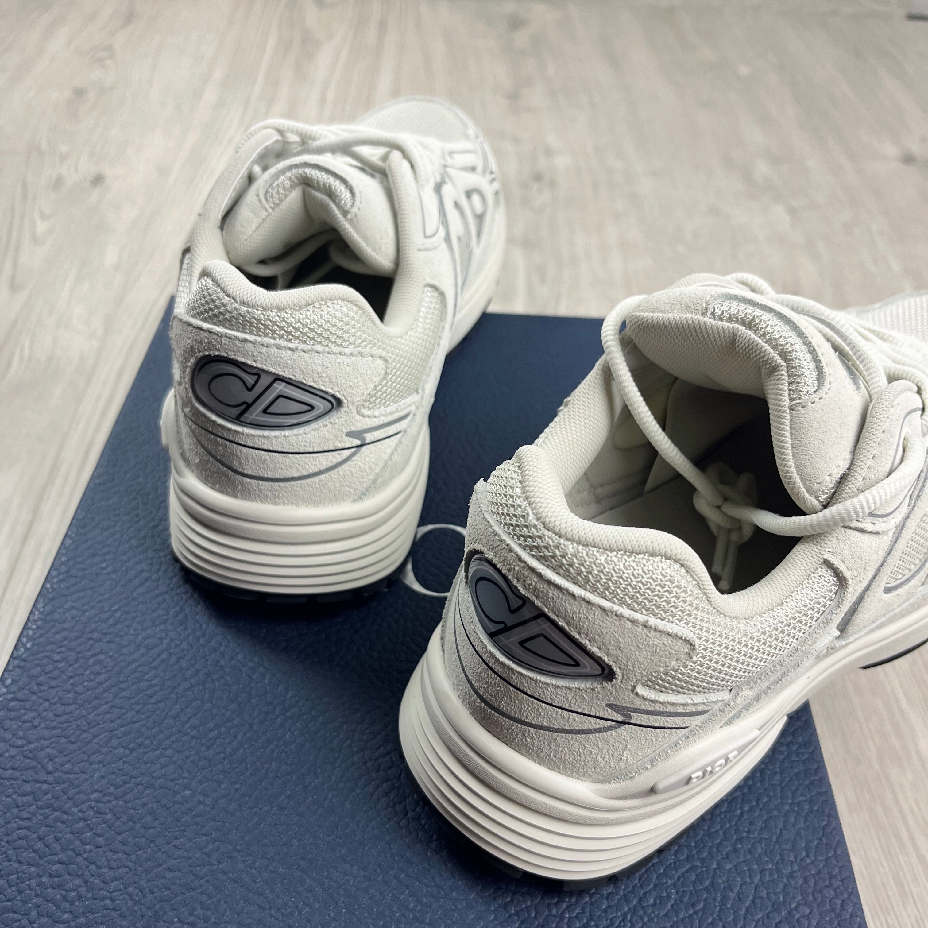 Men's Dior B30 Countdown Sneakers in White. On sale at Open Attire.