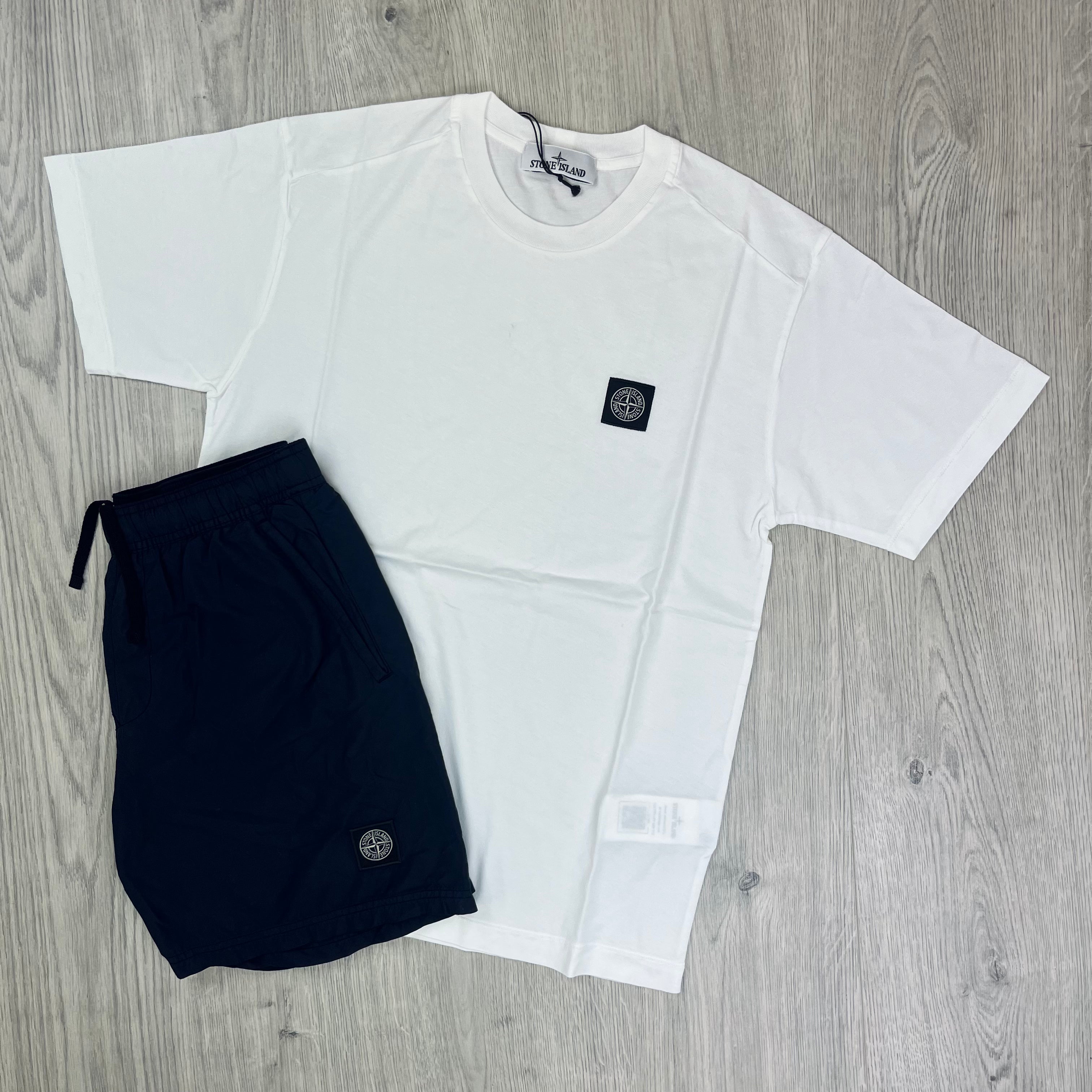 Stone Island Holiday Set - White/Navy