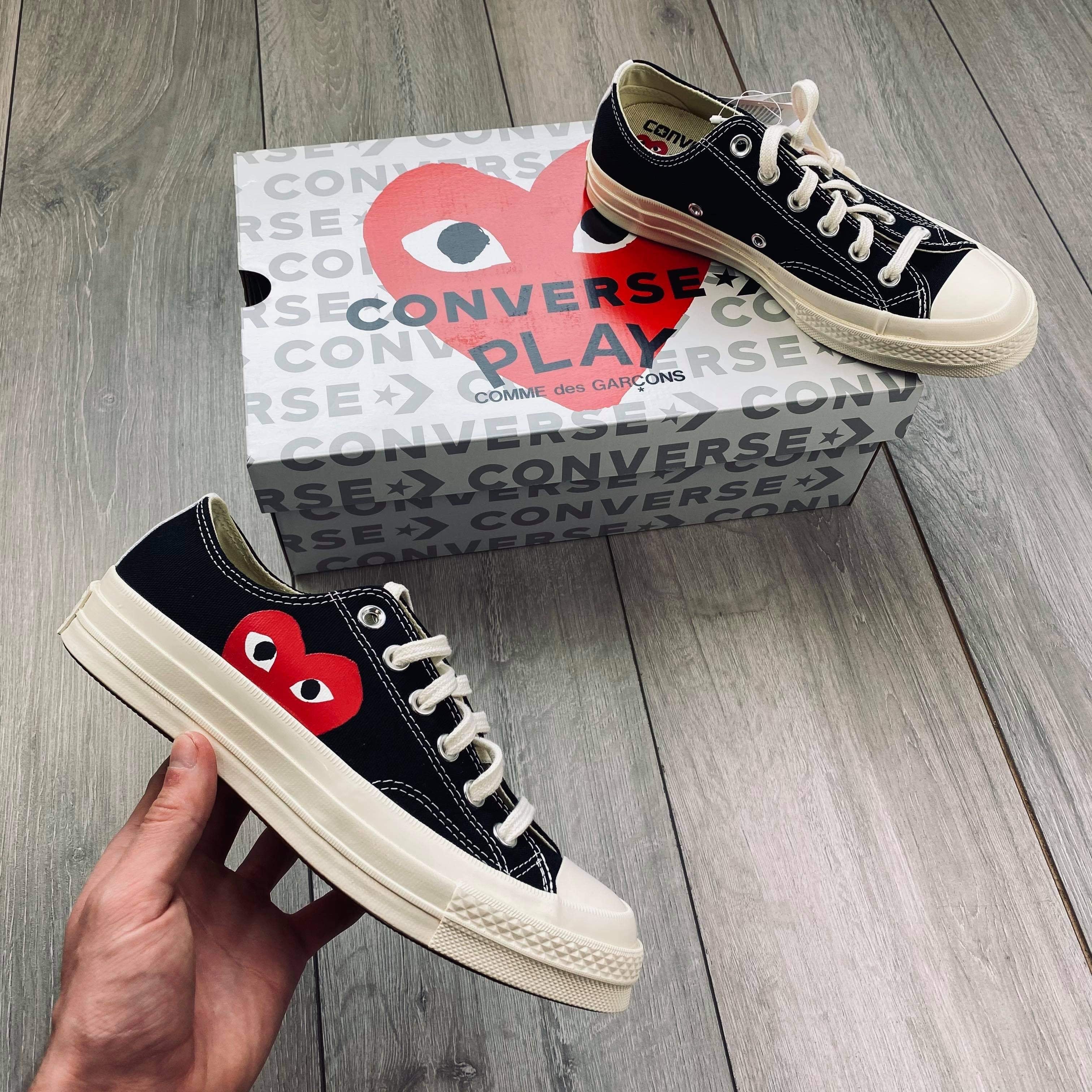 Comme des Garçons Converse Sneakers - Black