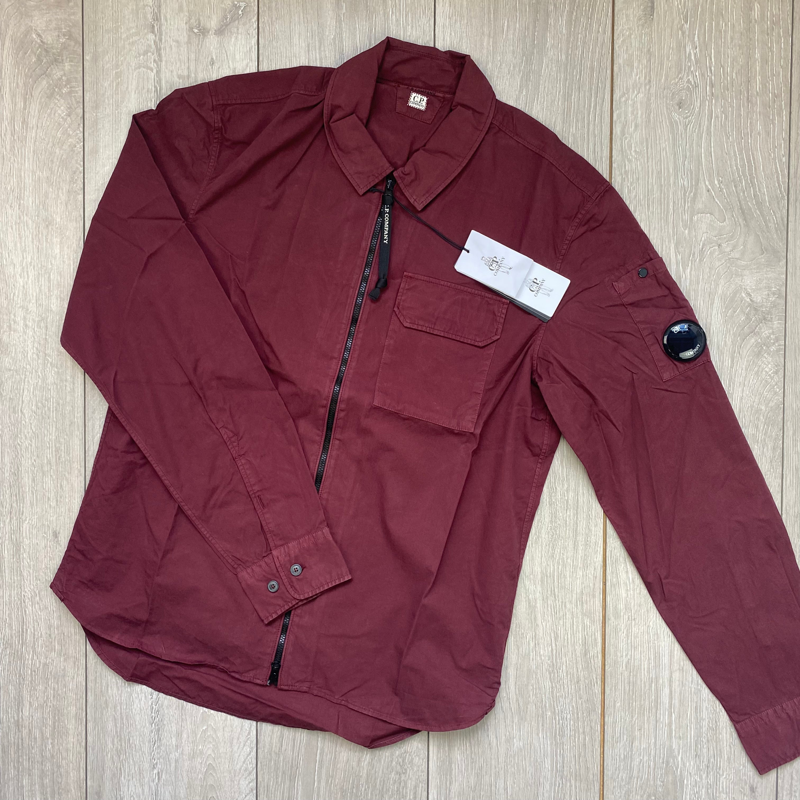 CP Company Zip Overshirt - Port Royal