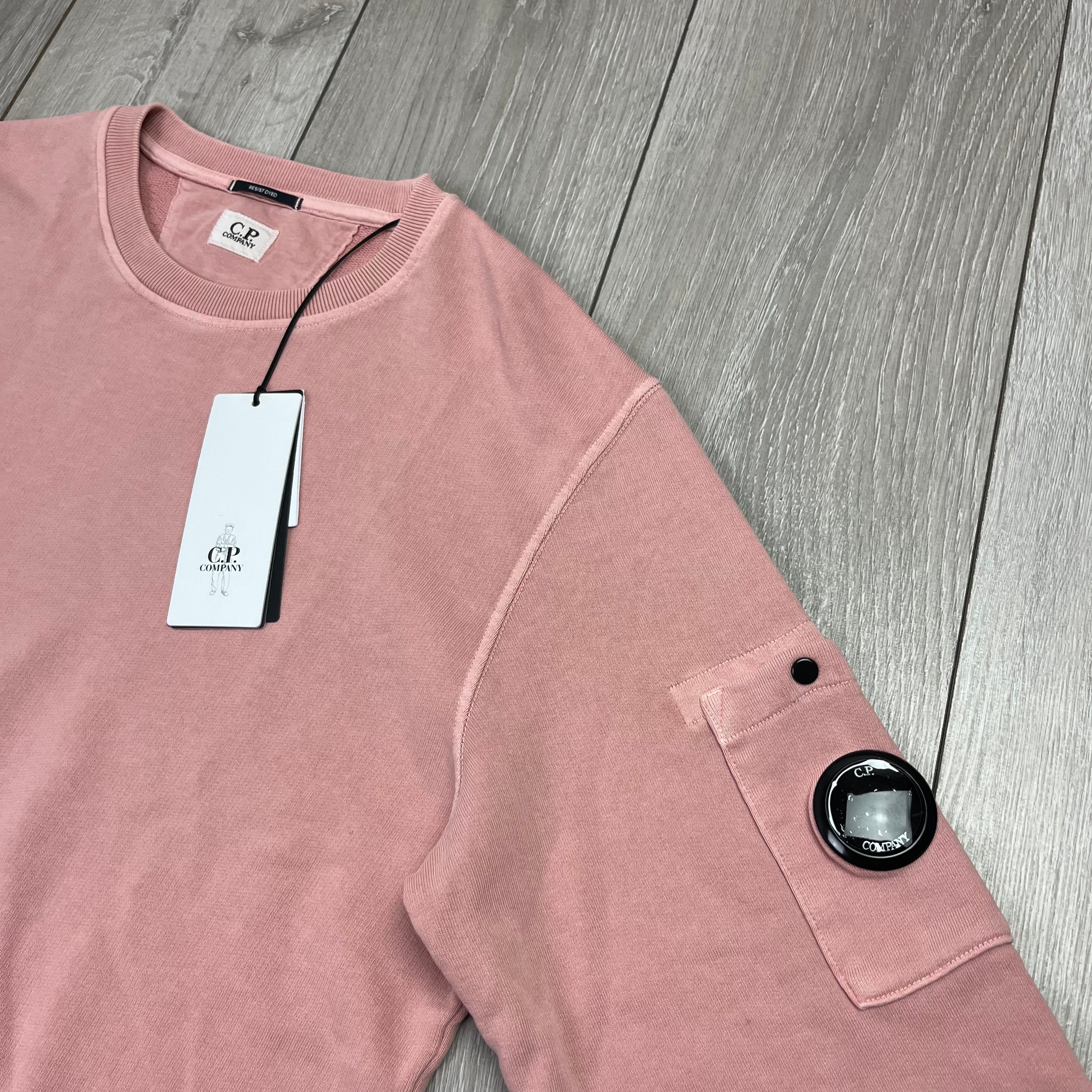 CP Company Dyed Sweatshirt - Mauve