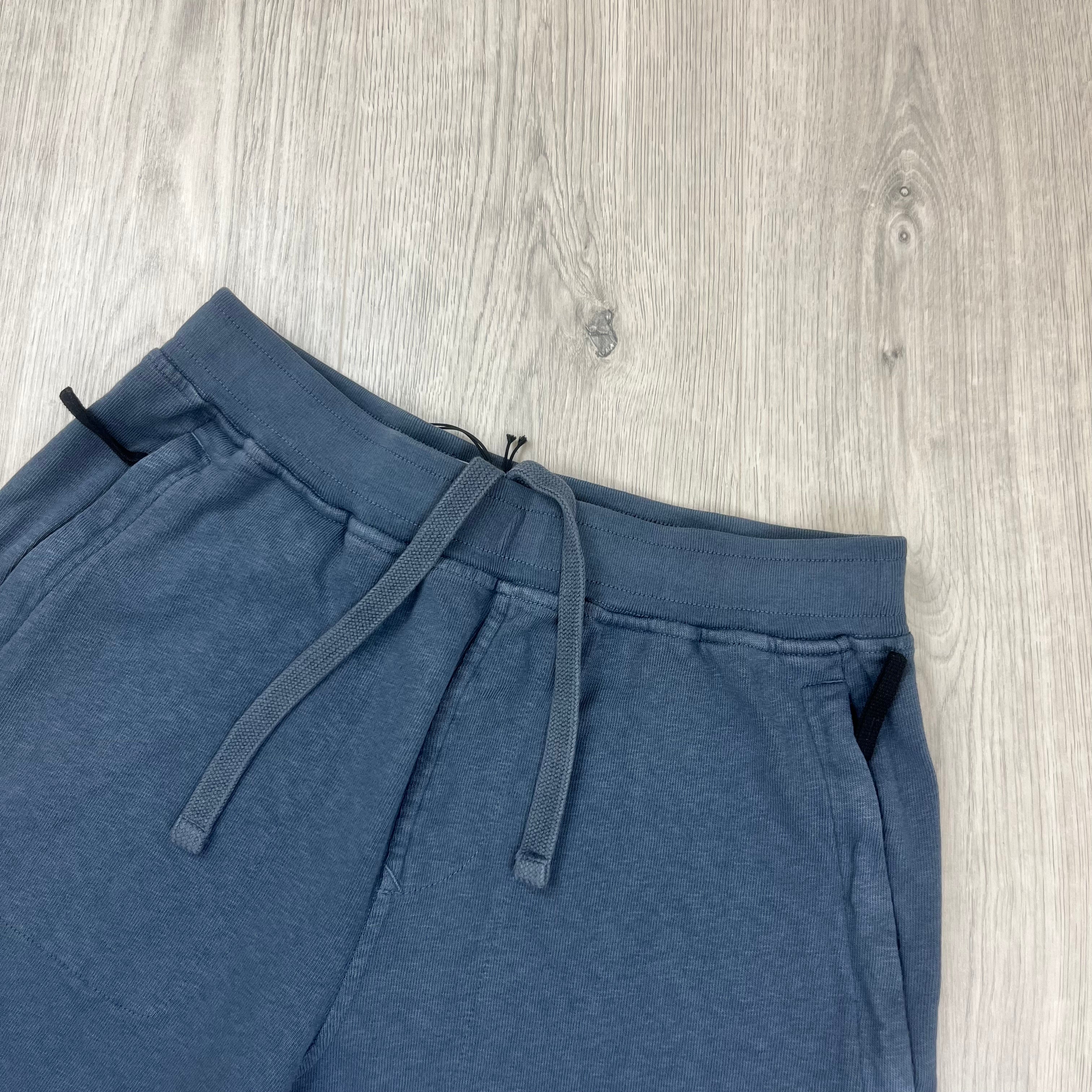 Stone Island Dyed Jersey Shorts - Avio Blue