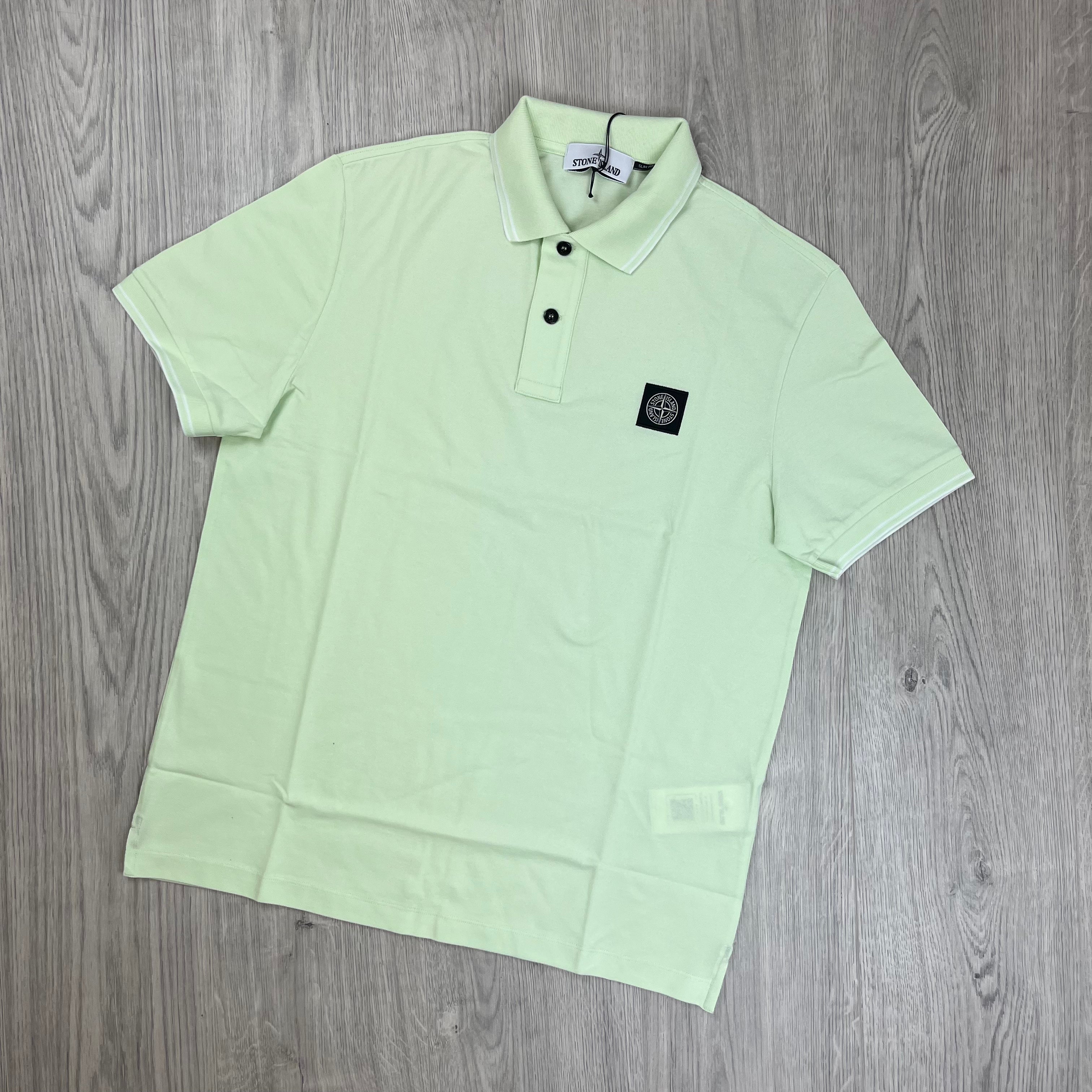 Stone Island Patch Polo Shirt - Green