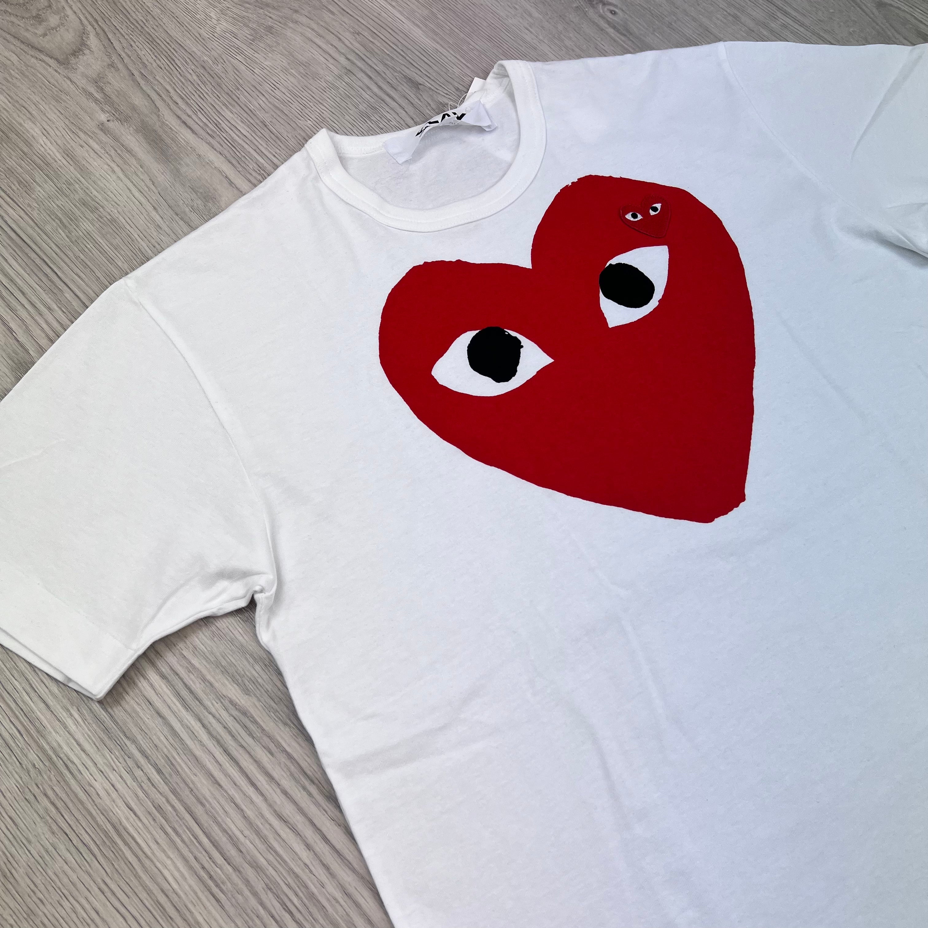 Comme des Garçons PLAY T-Shirt - White