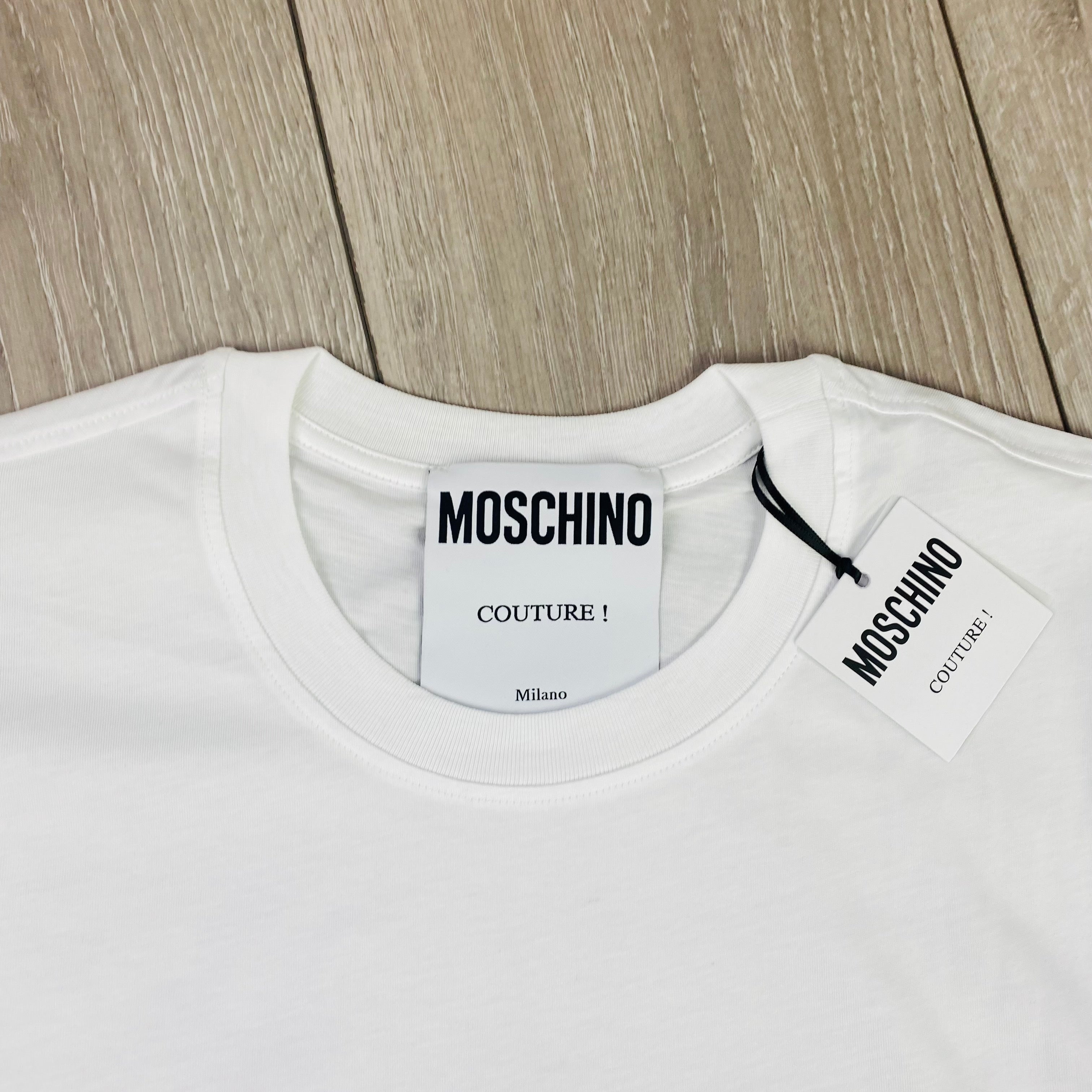 Moschino Printed T-Shirt - White