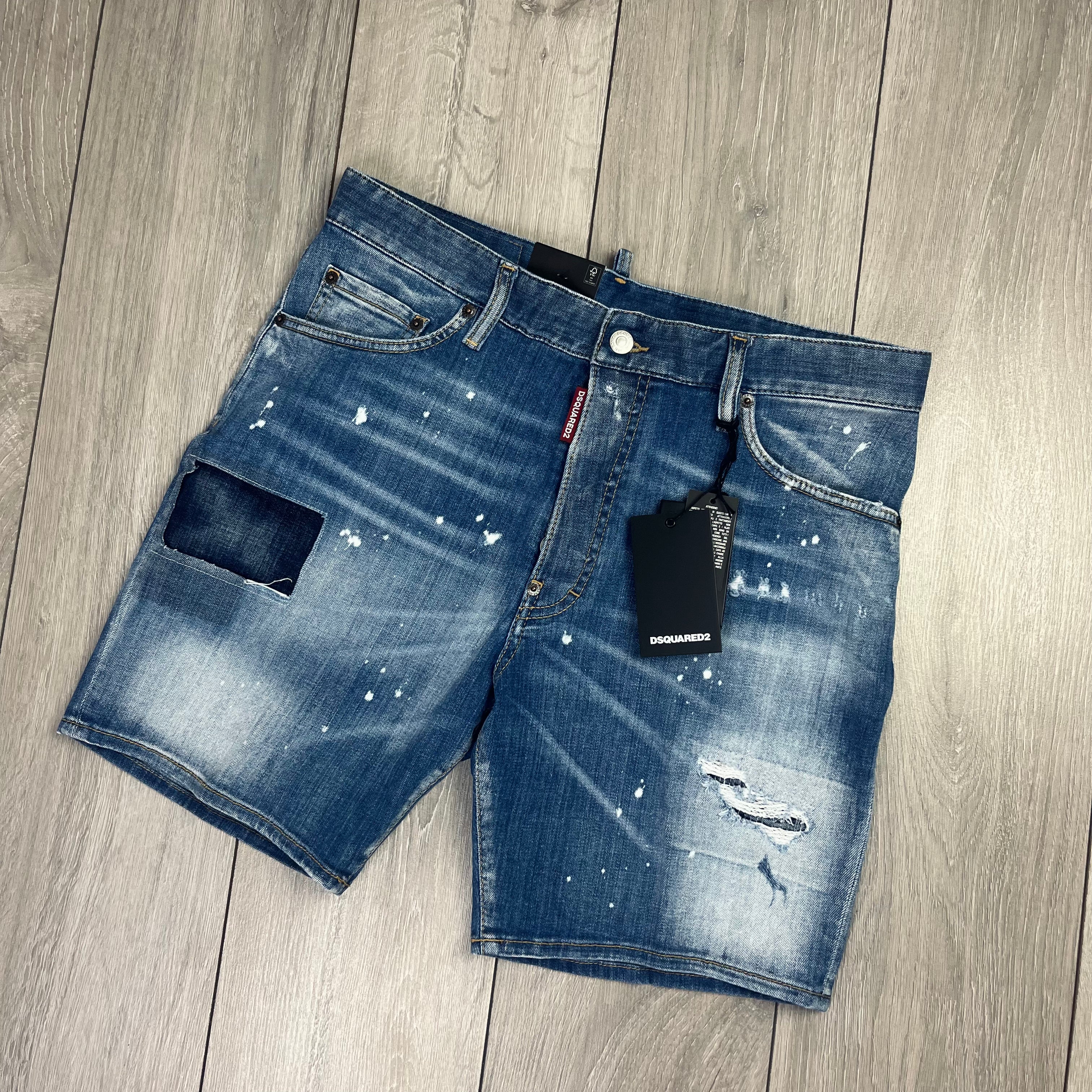 DSQUARED2 Denim Shorts - Blue