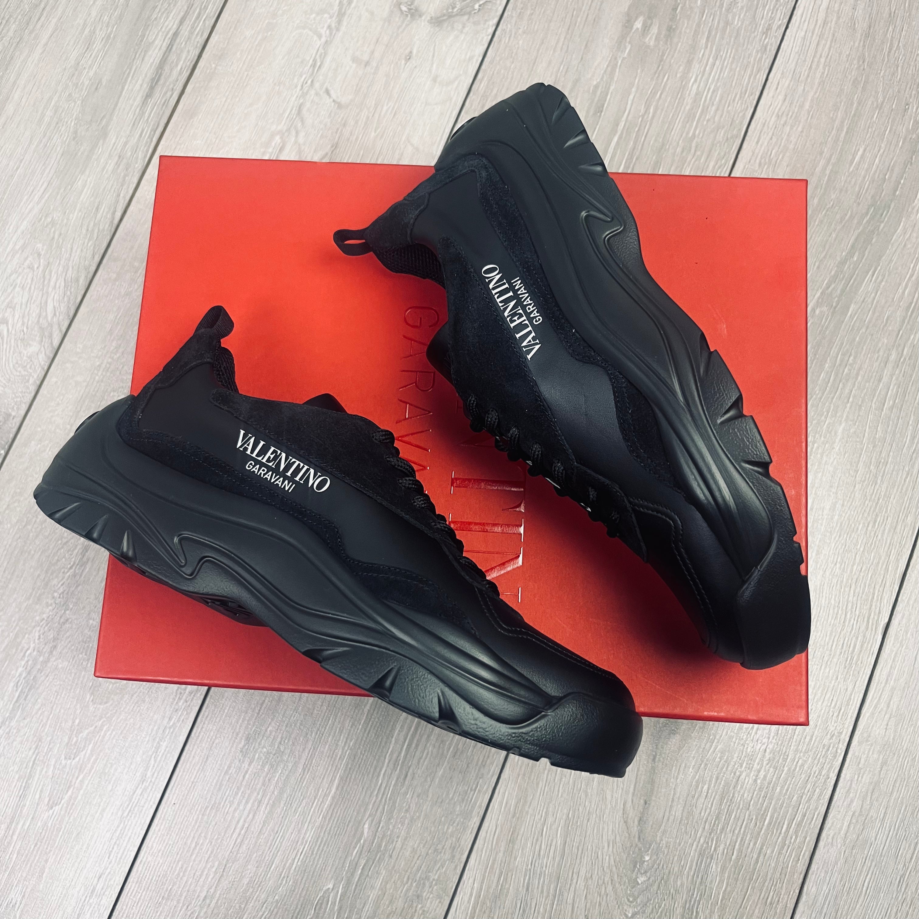 Valentino Gumboy Sneakers - Black