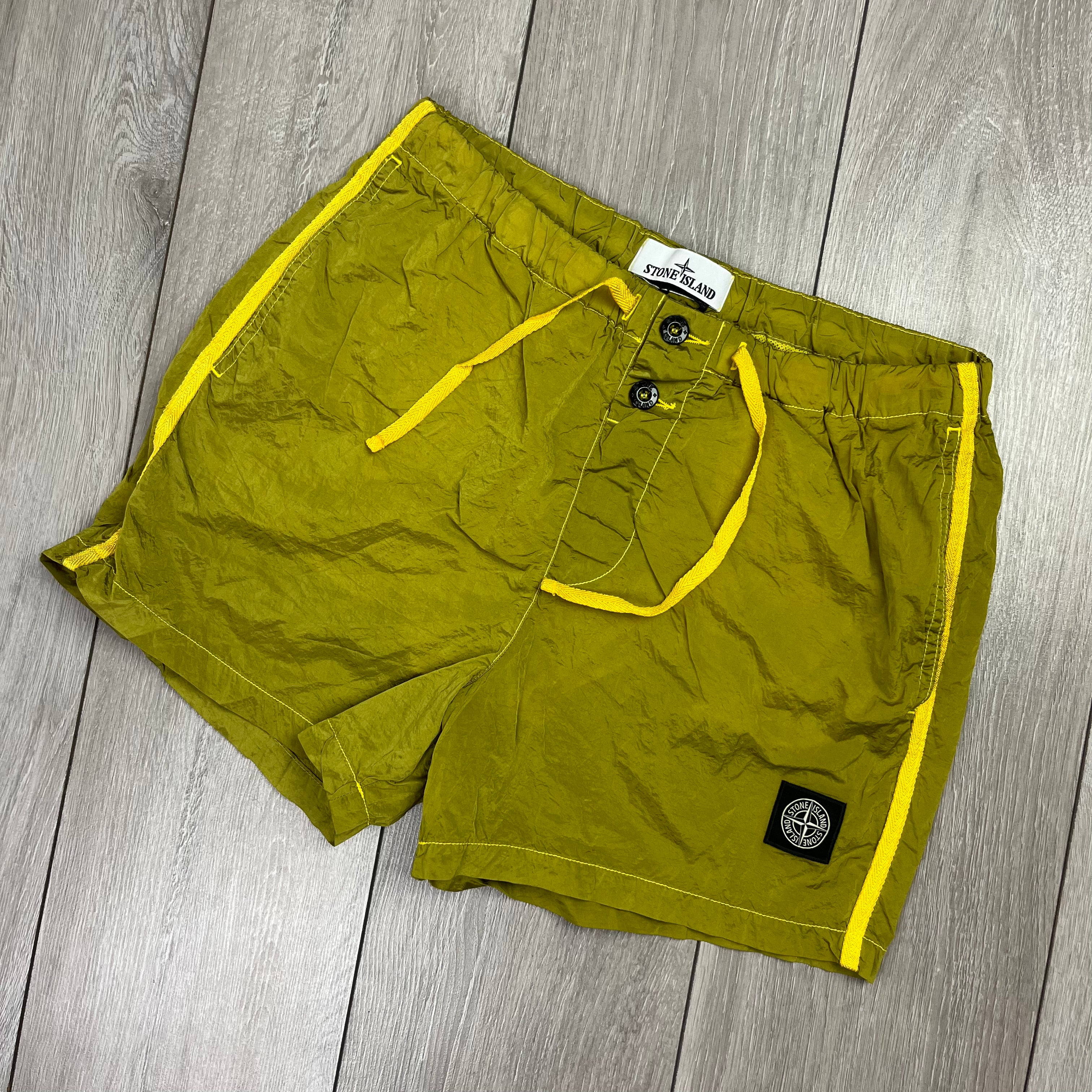 Stone Island Swim Shorts - Yellow