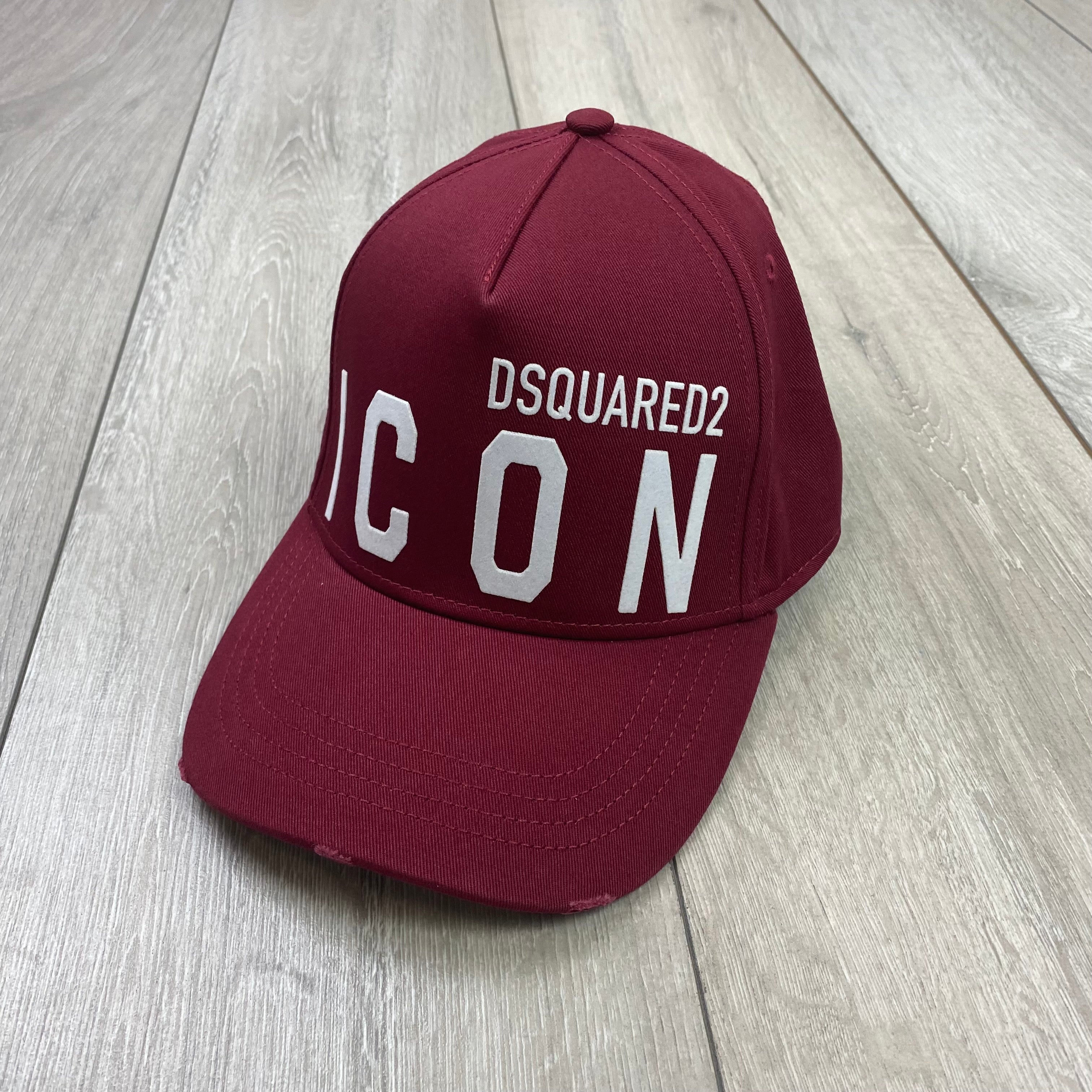 DSQUARED2 ICON Baseball Cap - Maroon