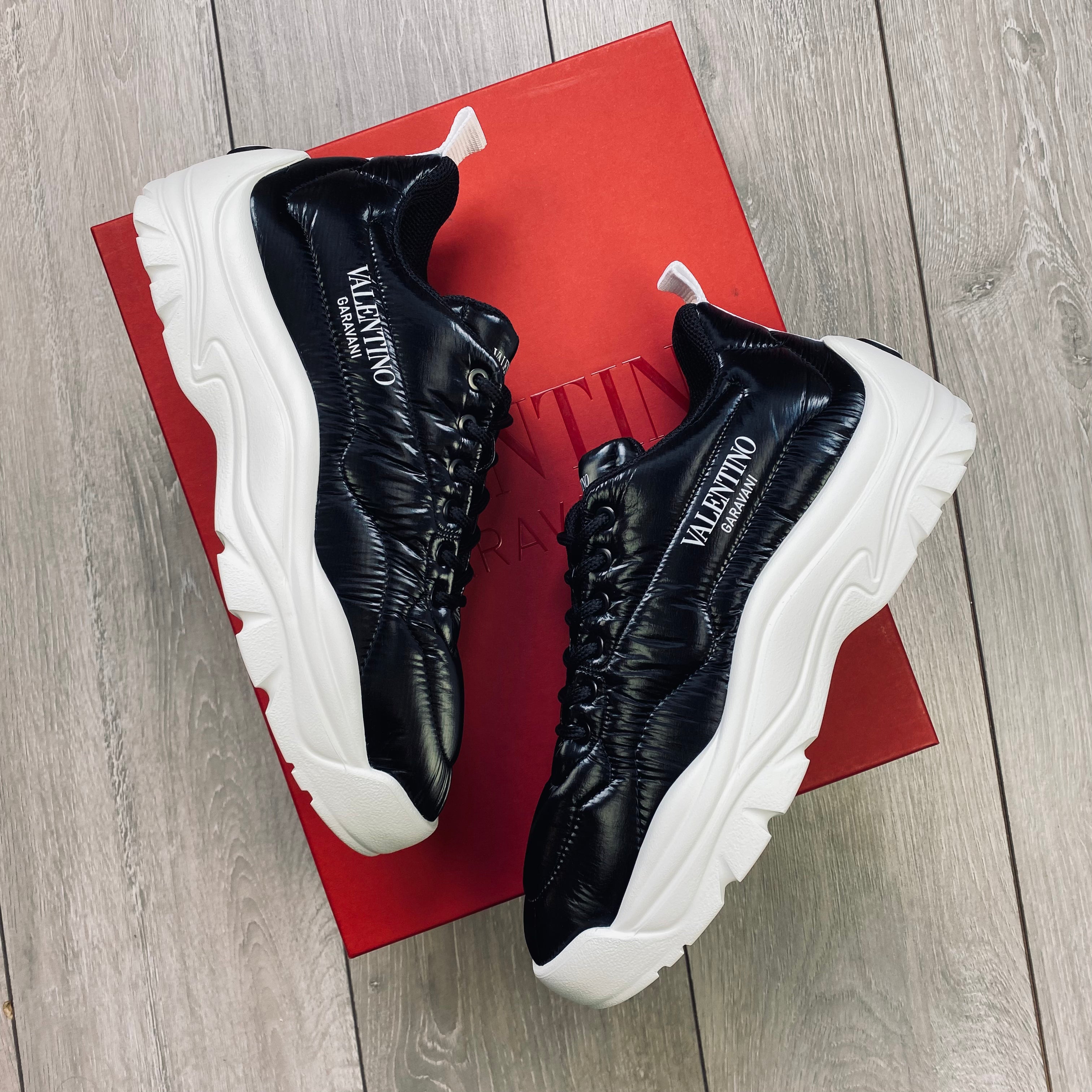 Valentino Gumboy Sneakers - Black