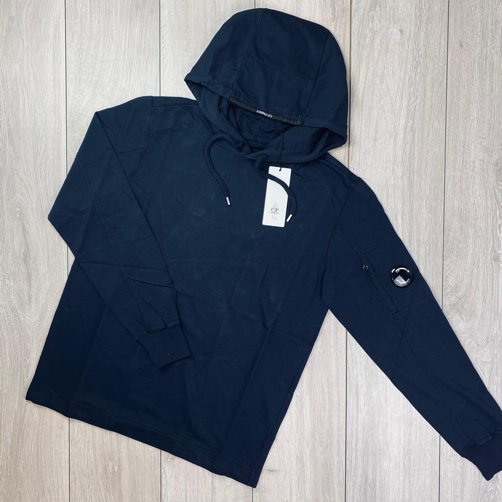 CP Company Light Fleece Hoodie - Navy