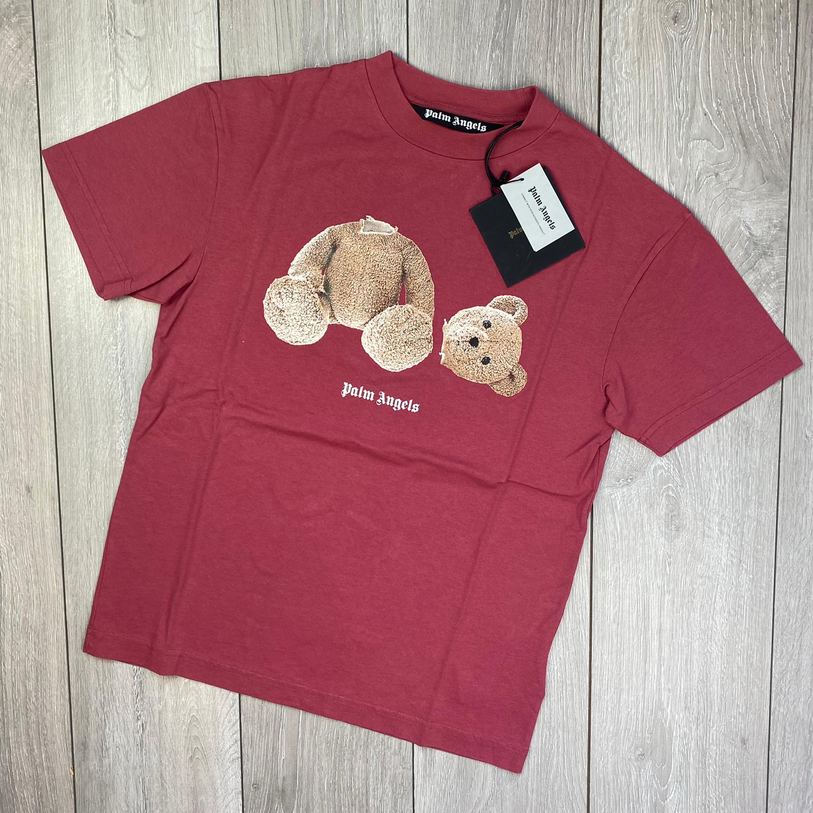 Palm Angels Kill The Bear T-Shirt - Red